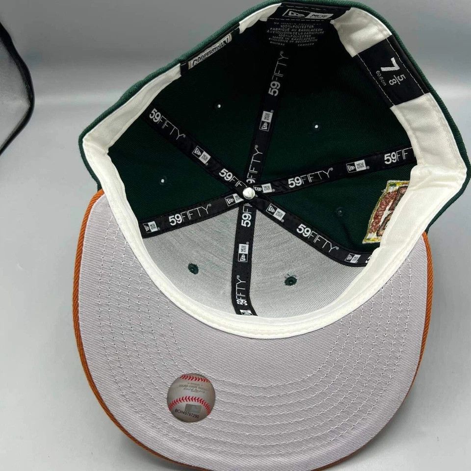 New Era Houston Astros Hat Men 7 5/8 59Fifty New Era MLB Fitted Cap Size ONE SIZE - 2 Thumbnail