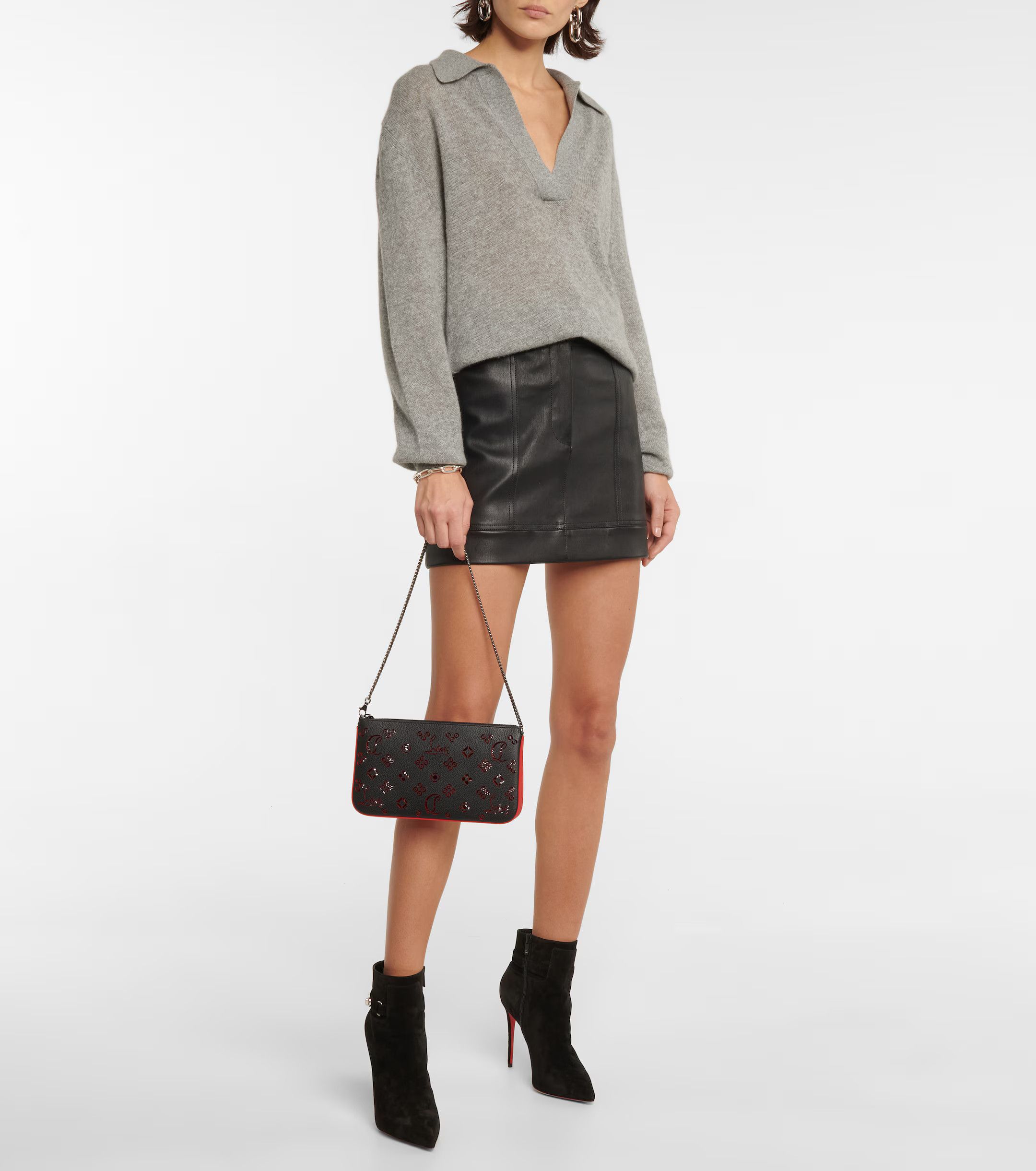 Christian Louboutin o1w1db10725 Bags in Black Size ONE SIZE - 5 Thumbnail