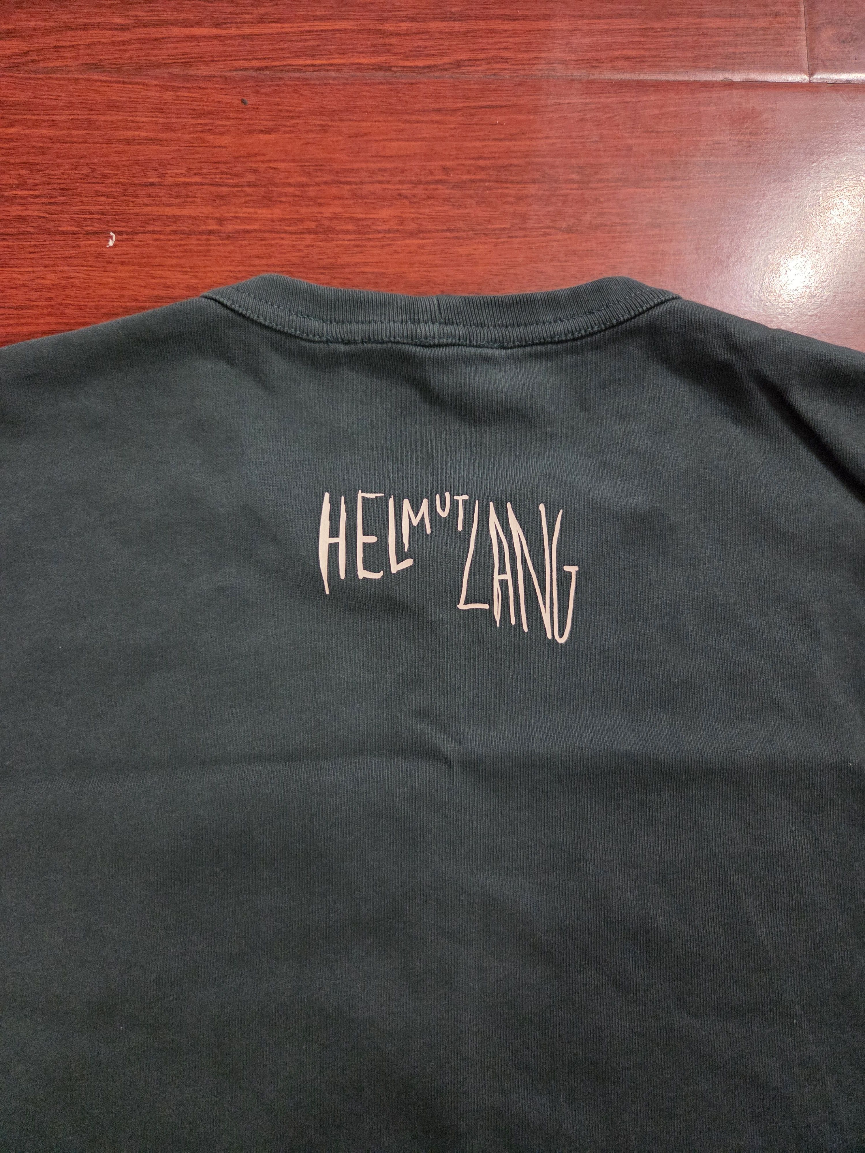 Helmut Lang Scribble Part Time Cowboy Logo T Shirt Size US L / EU 52-54 / 3 - 4 Thumbnail