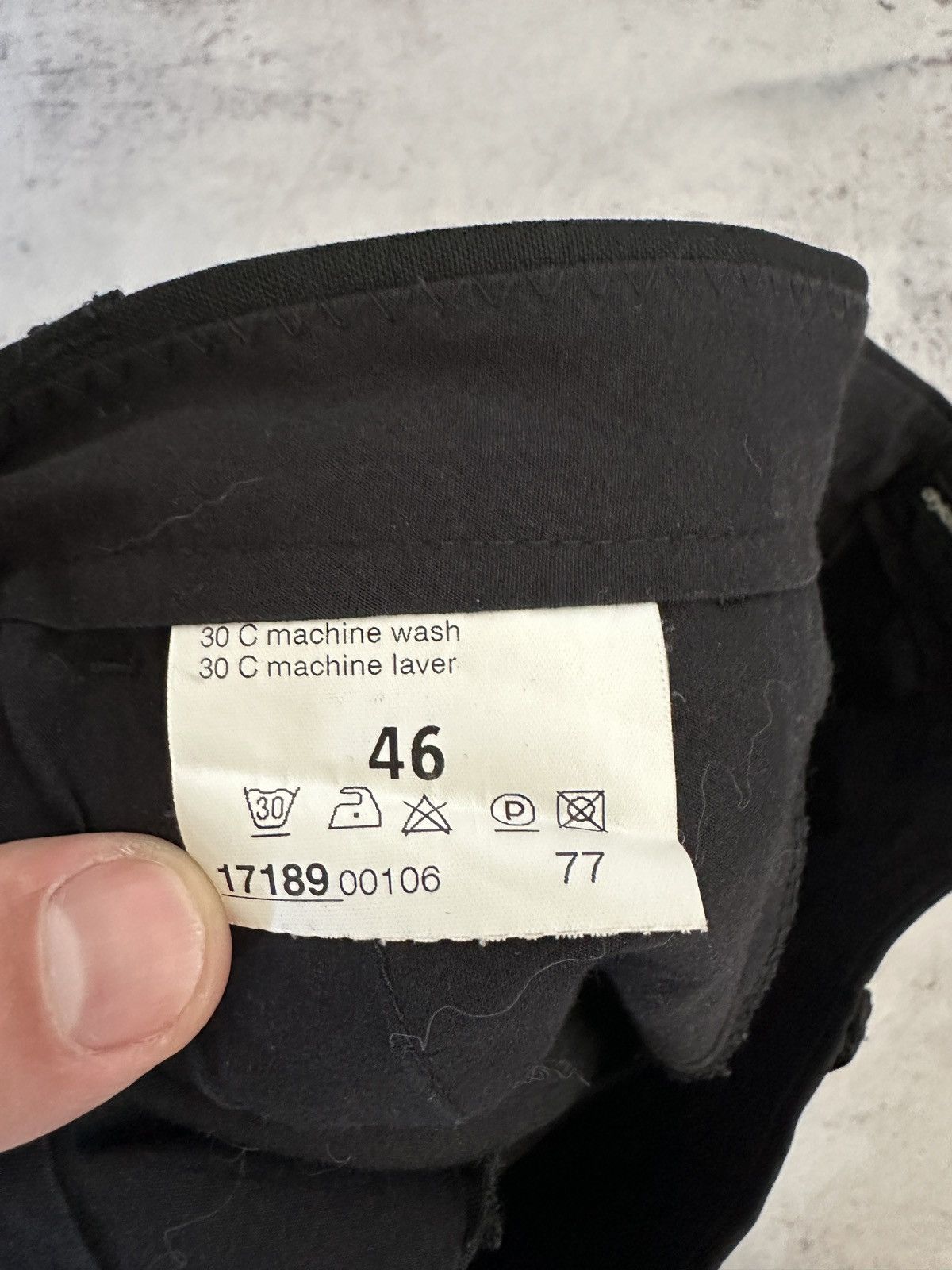 DRYKORN Drykorn Black Cropped Trousers Pants Size 46 Size US 31 - 7 Thumbnail