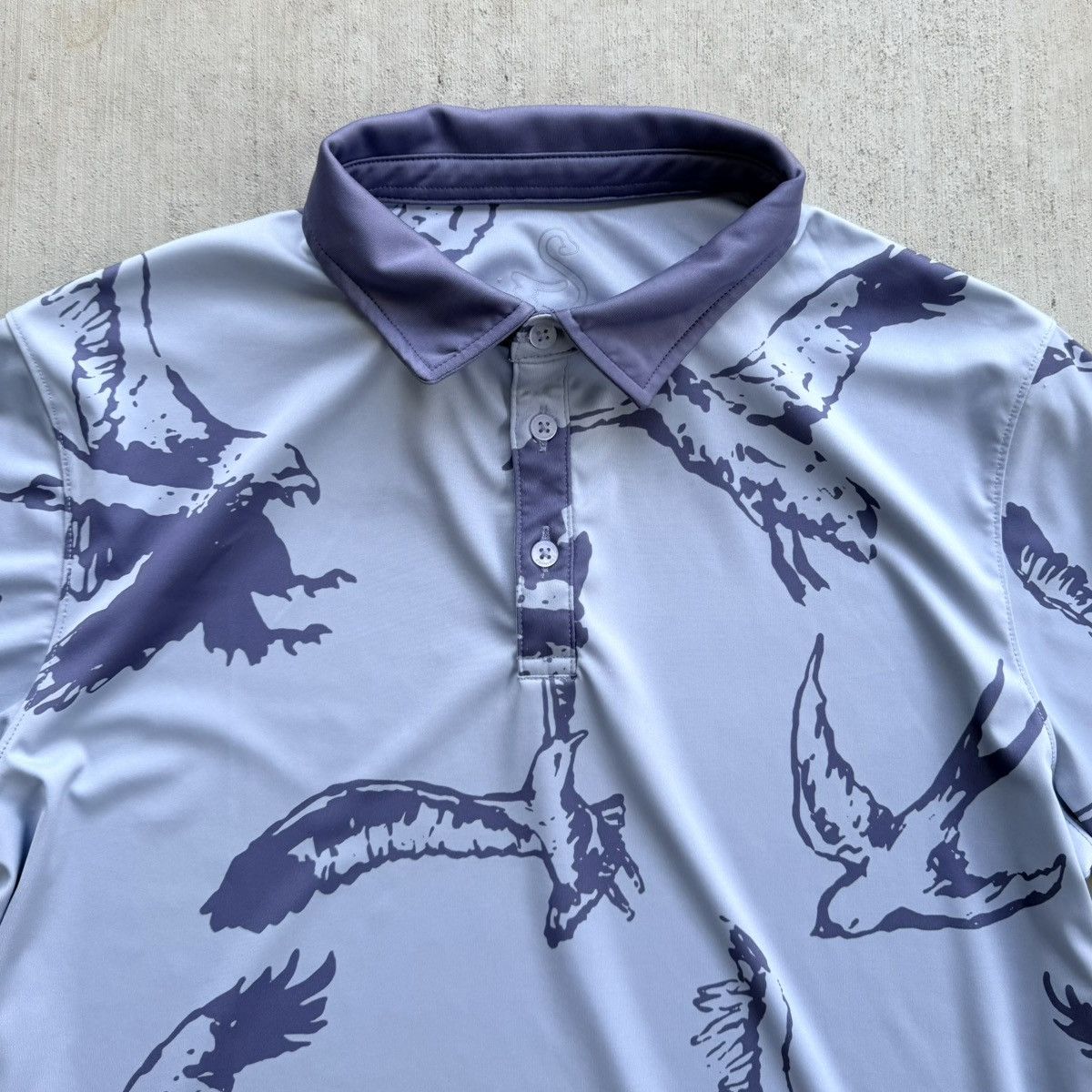 Other Swannies Golf Polo Shirt All Over Print Stretch Eagle Size US L / EU 52-54 / 3 - 2 Thumbnail