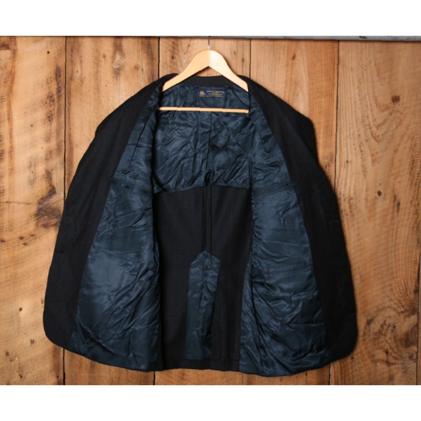 Brooks Brothers VINTAGE Brooks Brothers Sport Coat Three-Button Single-Breasted Wool Blue 46R Mens Size US S / EU 44-46 / 1 - 7 Thumbnail