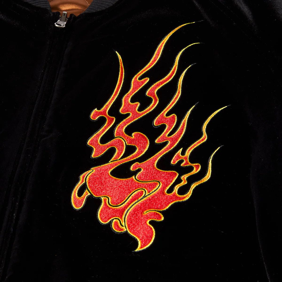 Huf Huf Destructive Skajyan Reversible Bomber Jacket Fire Water Size US L / EU 52-54 / 3 - 5 Thumbnail