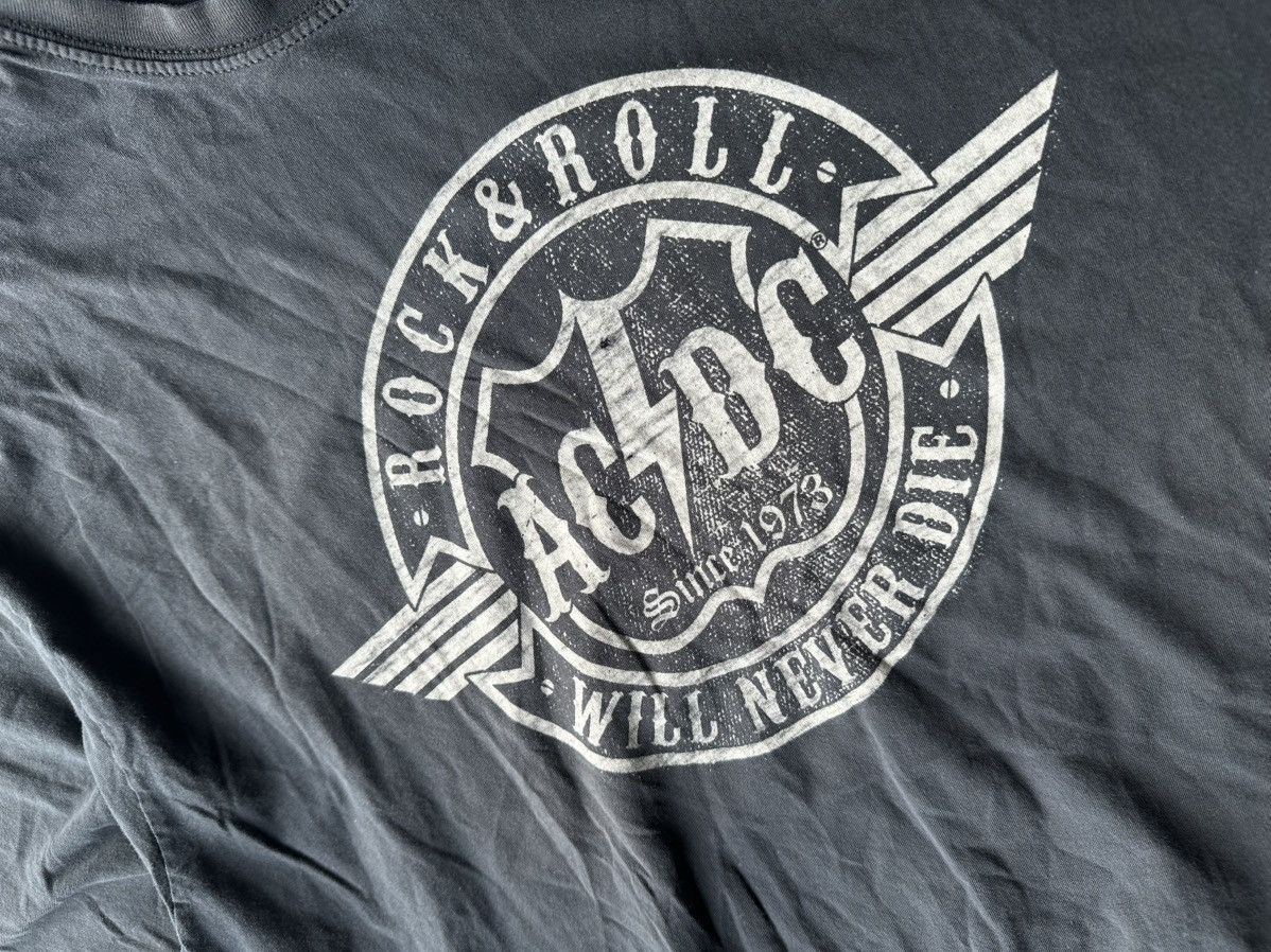 Band Tees 🚨The AC/DC BIG LOGO MEN XXL BLACK t-shirt ROCK BAND Size US XXL / EU 58 / 5 - 6 Thumbnail
