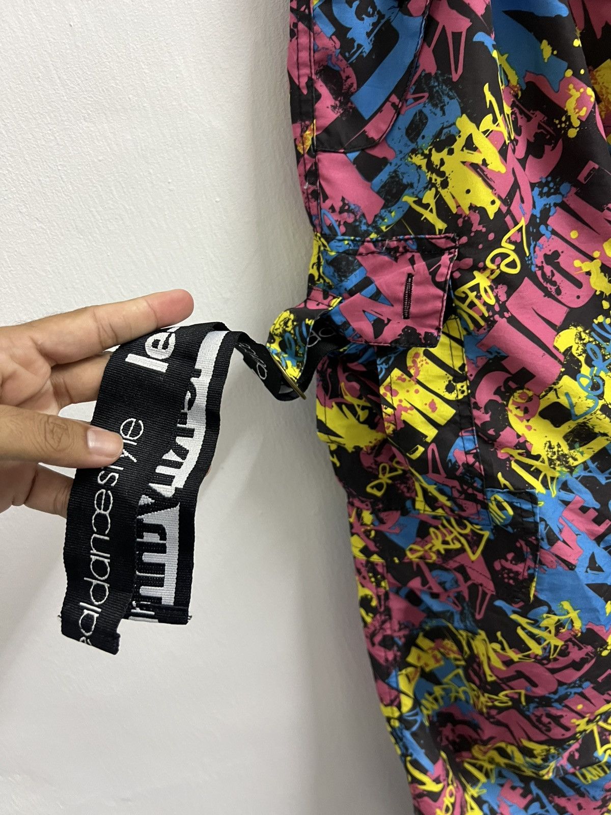 Japanese Brand × Rhythm Le-Rhythm Real Dance Style Pant Multipocket Parachute Size US 32 / EU 48 - 4 Thumbnail