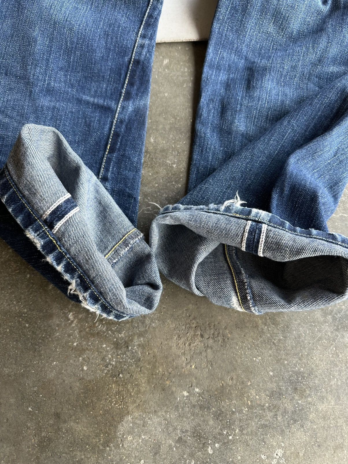 Studio D'Artisan SICKSS! Vintage STUDIO D ARTISAN Denim Lemon Stitch/Selvedge Size US 29 - 21 Thumbnail