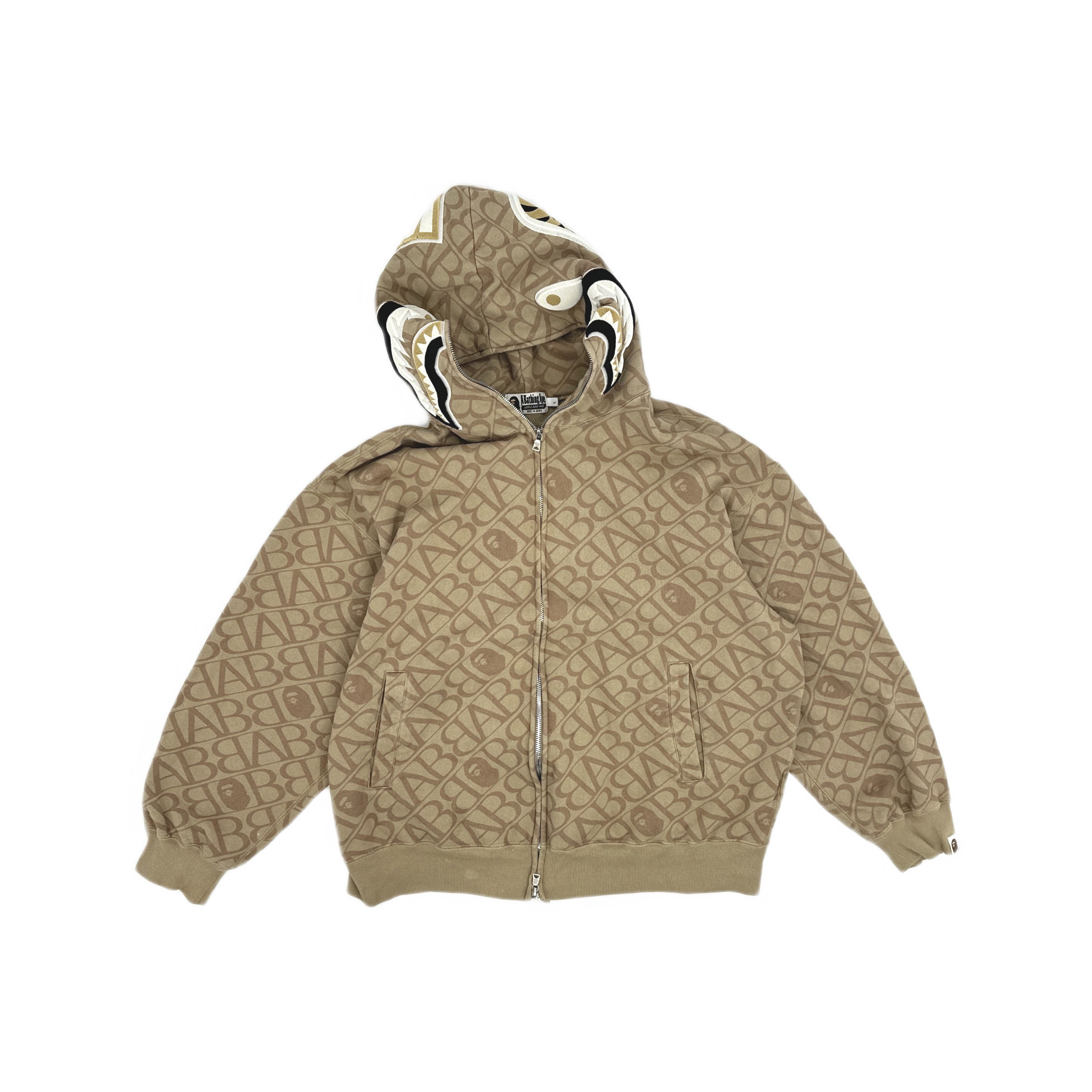 Bape A Bathing Ape Logo Shark Hoodie Size L Size US L / EU 52-54 / 3 - 1 Thumbnail