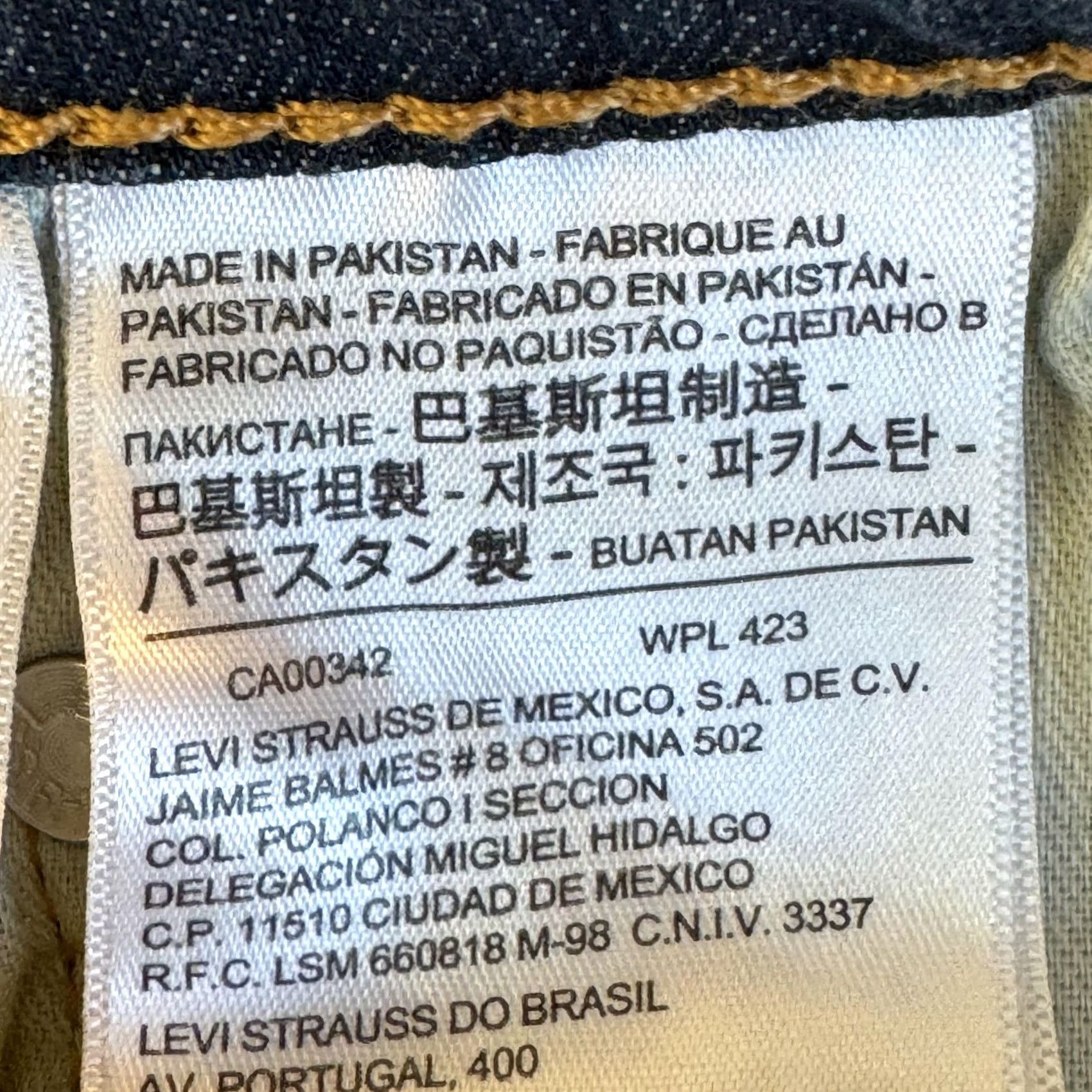 Levi's Levi's 541 Jeans Mens Athletic Fit Stretch Denim Medium Wash 44x30 Zip Fly Size US 44 / EU 60 - 5 Thumbnail