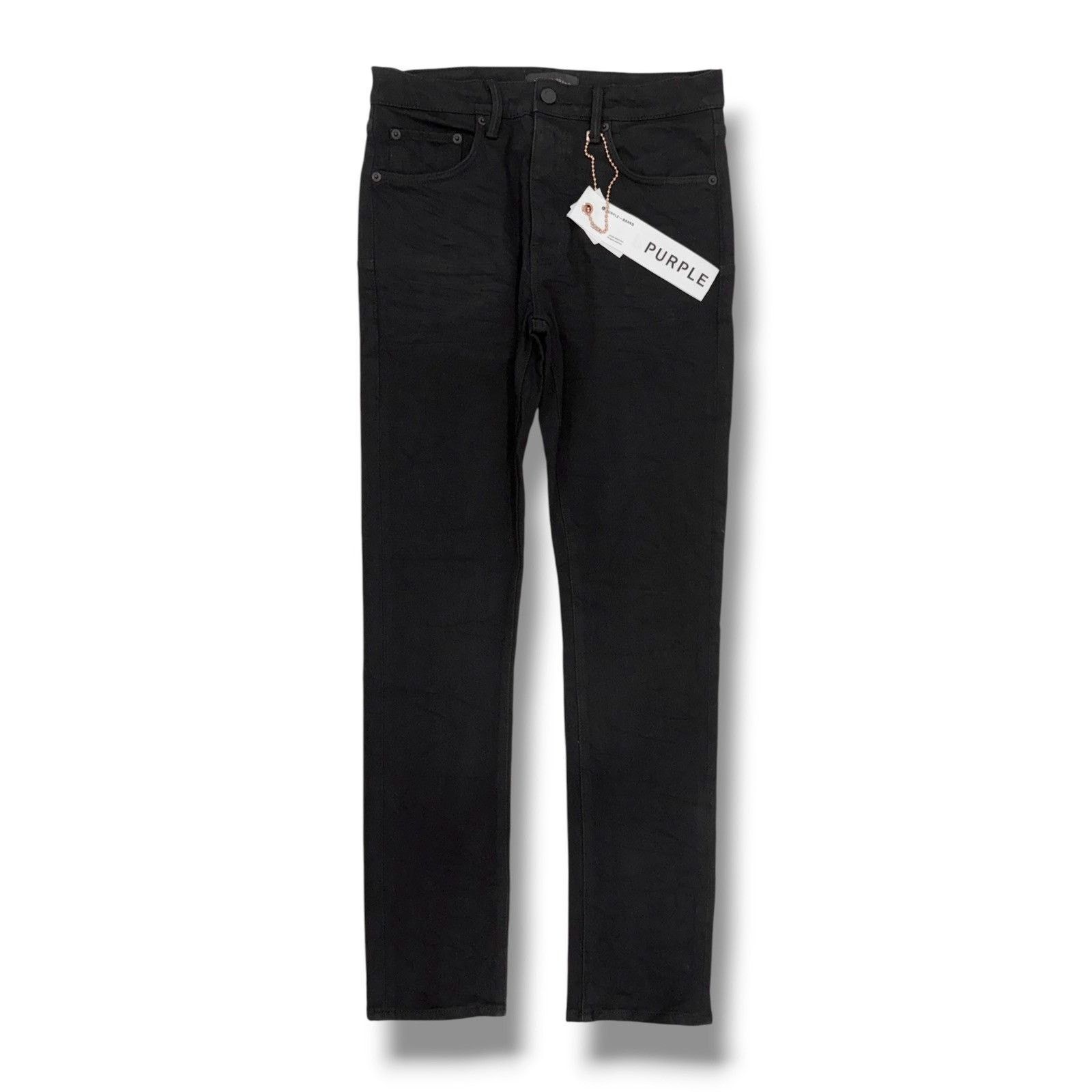 Purple Brand PURPLE - P005 Black Raw Size US 40 / EU 56 - 1 Thumbnail