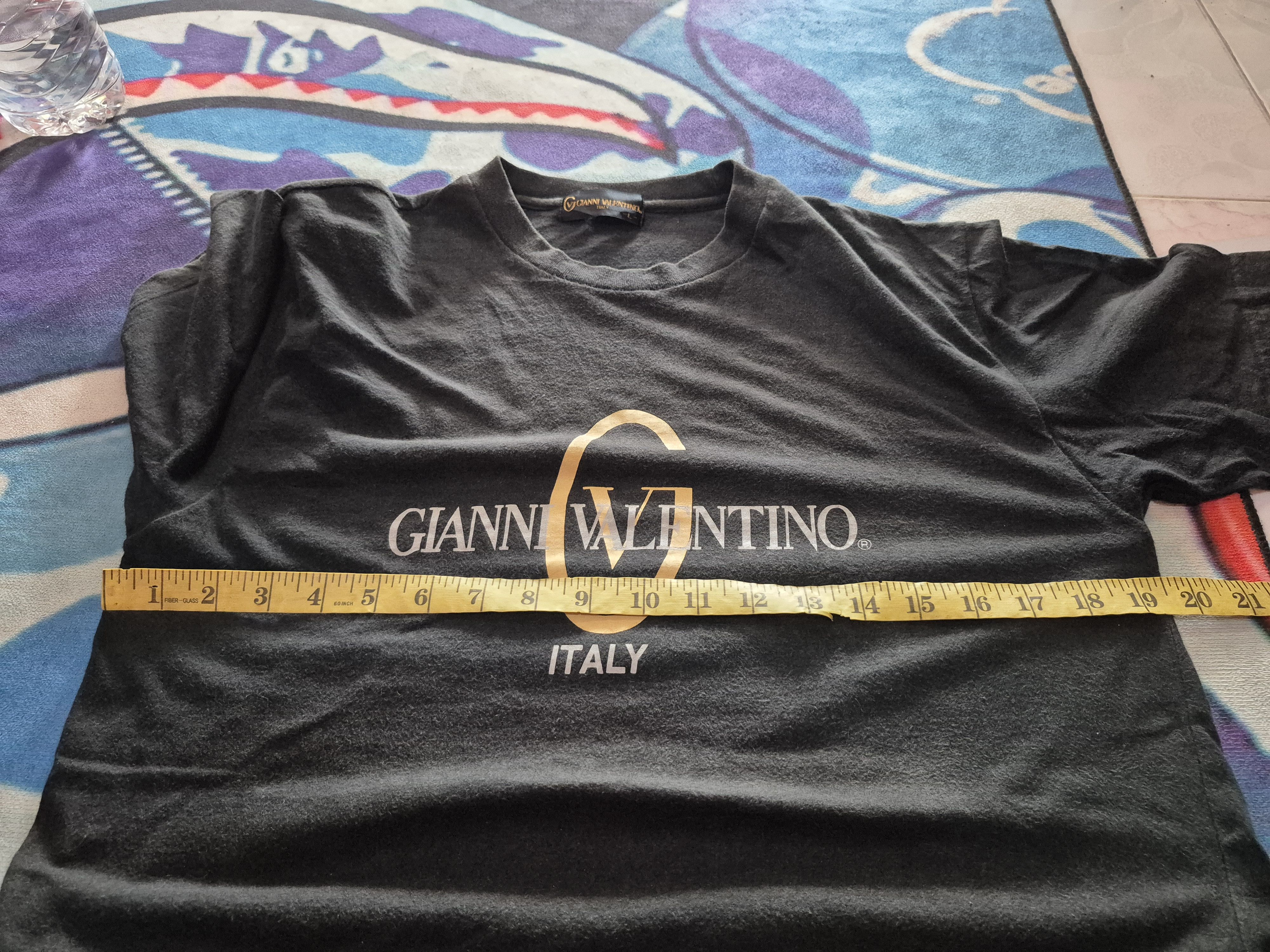Gianni Valentino 🔥 Gianni Valentino Big Logo Tee Vintage Style Size US M / EU 48-50 / 2 - 8 Thumbnail