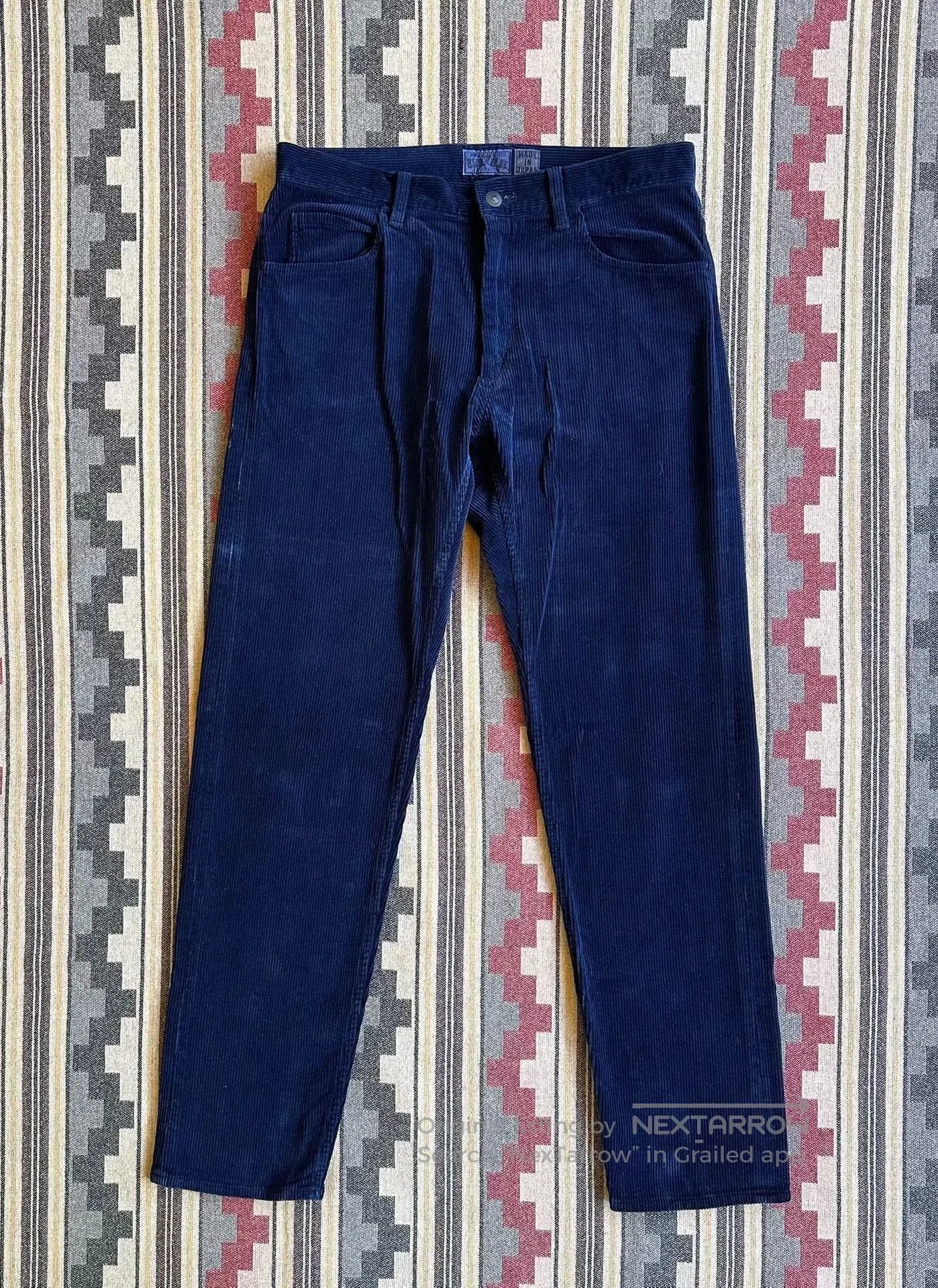 Blue Blue Japan blue blue japan indigo corduroy pants. Size US 30 / EU 46 - 1 Thumbnail