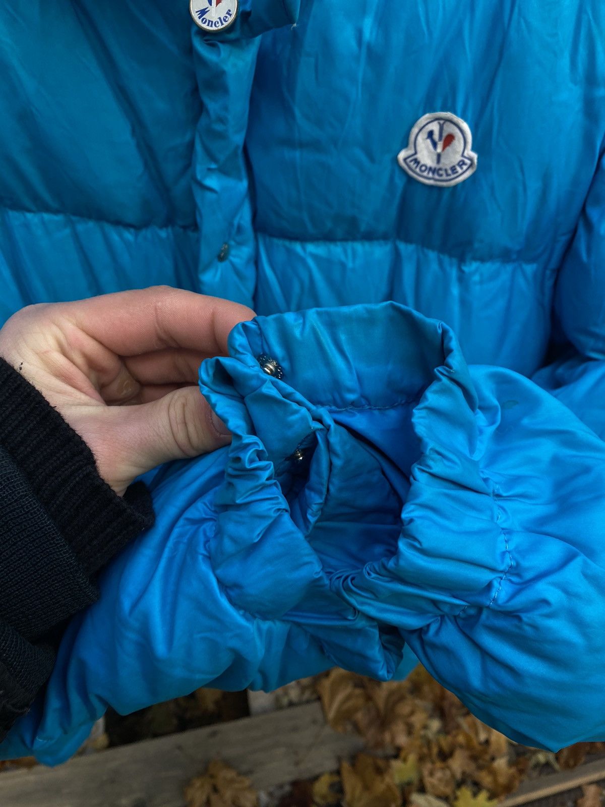 Moncler × Vintage Vintage 80s Moncler Grenoble Puffer Transformed Jacket Size US L / EU 52-54 / 3 - 21 Thumbnail