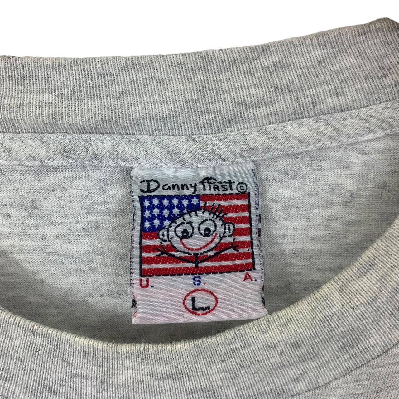Vintage Vintage DANNY FIRST NEW YORK Hip Hop Rap Tee Shirt Top Size L / US 10 / IT 46 - 3 Thumbnail