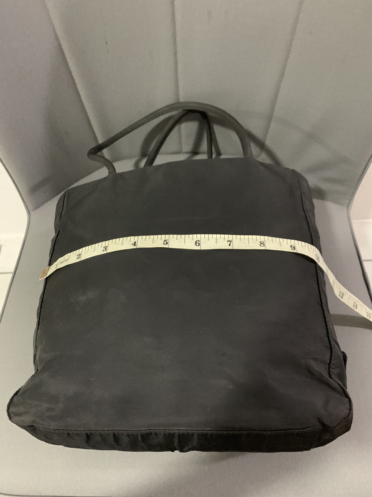 Prada Vintage Prada Black Small Tote Bag Size ONE SIZE - 13 Thumbnail