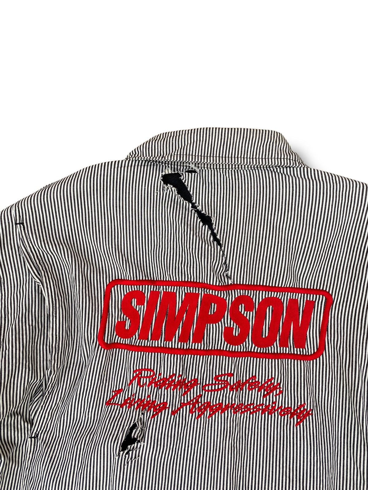 Sports Specialties × Vintage Vintage Simpson Racing Tear Jacket. #E6 Size US L / EU 52-54 / 3 - 6 Thumbnail