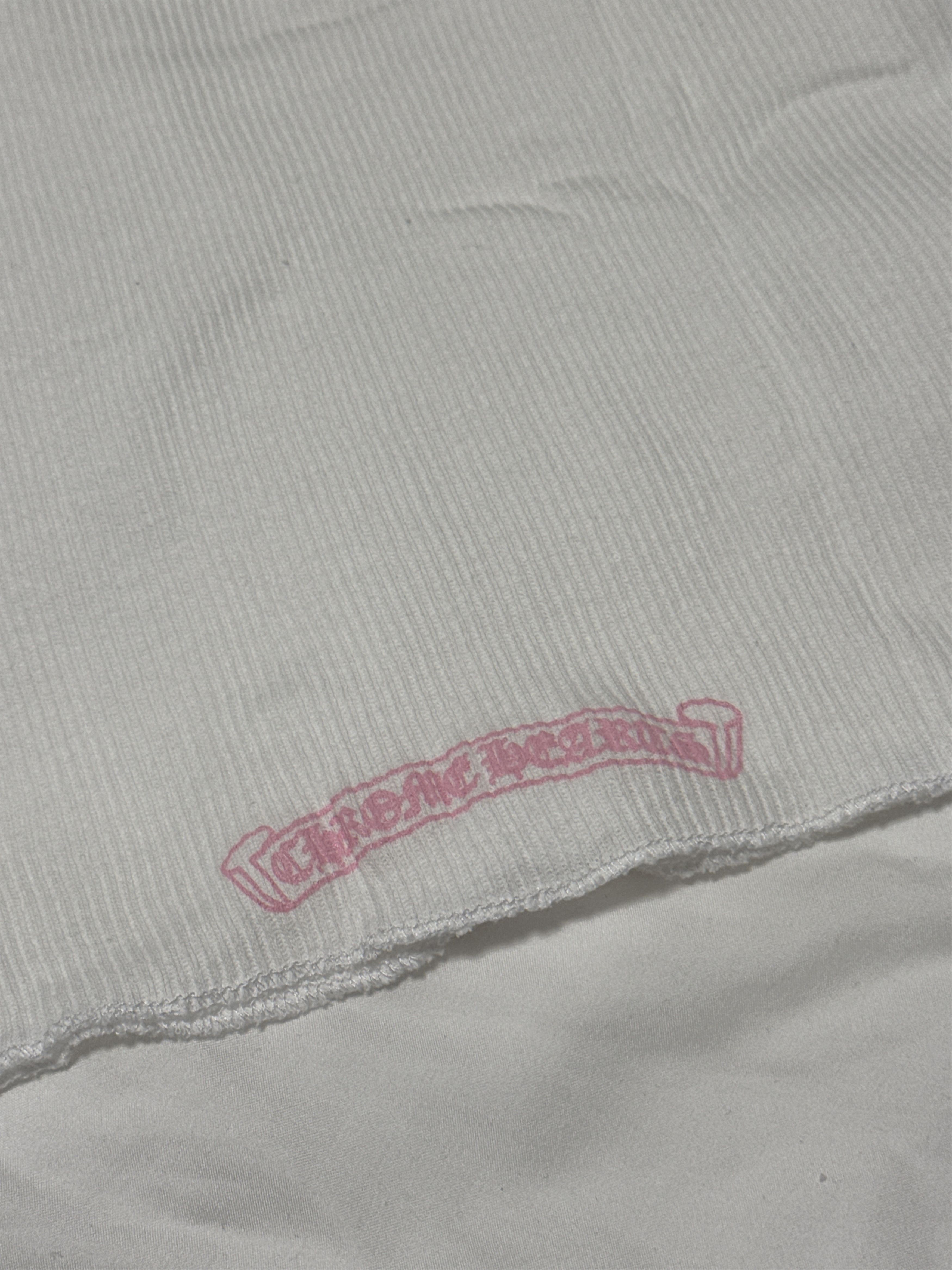 Chrome Hearts T Bar Rib Tank Pink and White Size US S / EU 44-46 / 1 - 11 Thumbnail