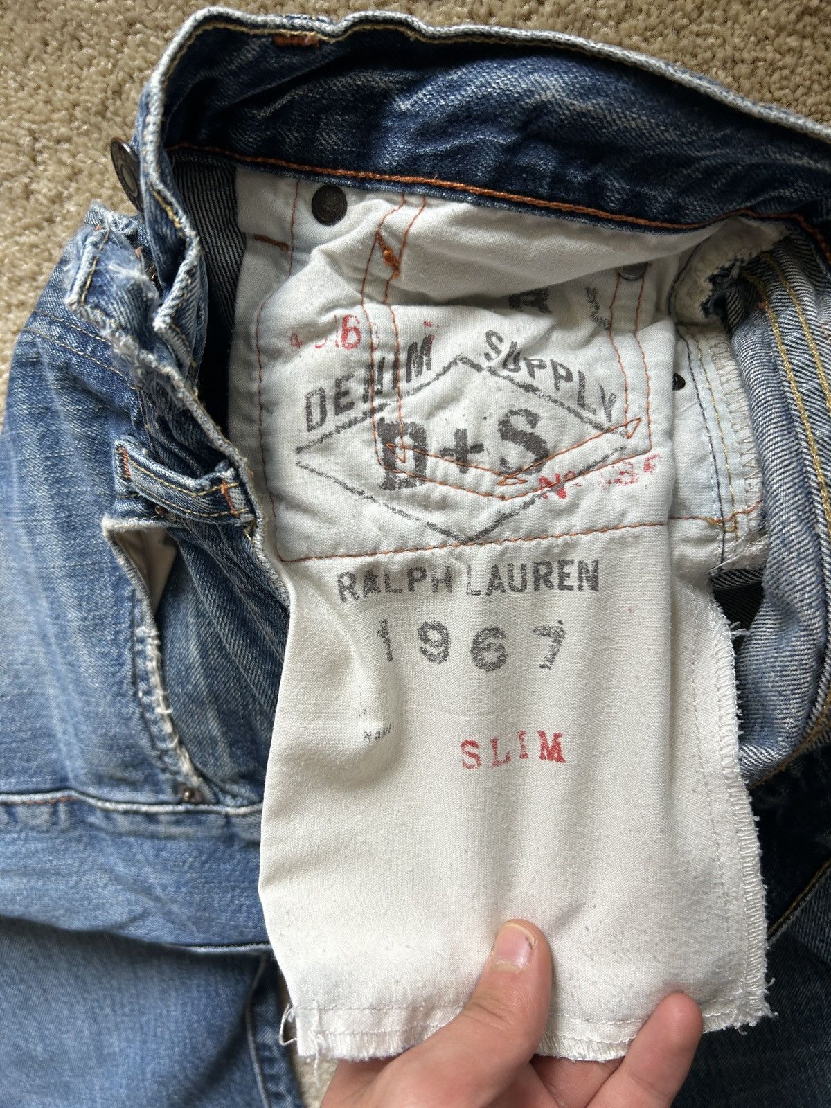 Denim & Supply Ralph Lauren Ralph Lauren Slim Fit Jeans Size US 30 / EU 46 - 5 Thumbnail