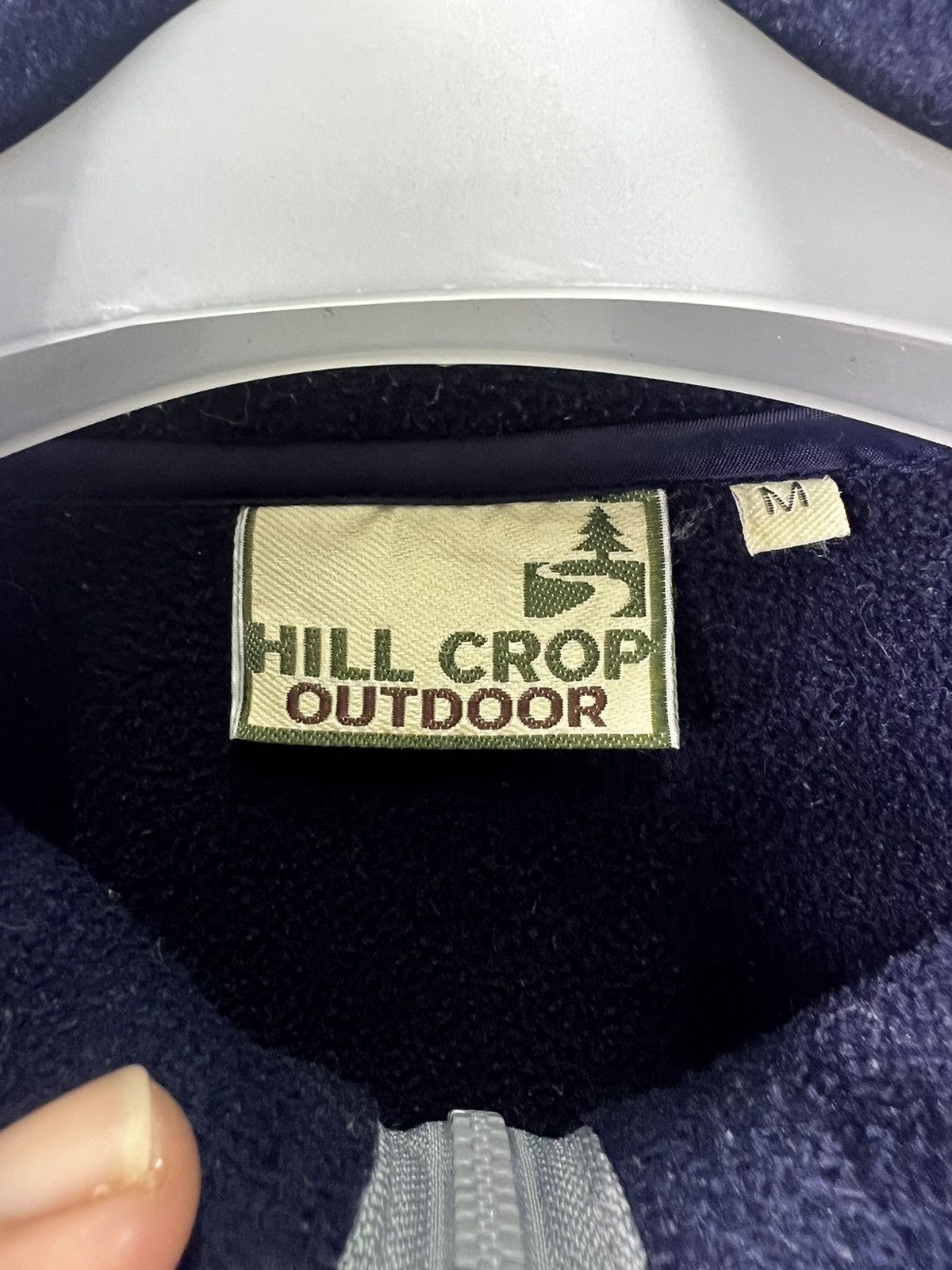 Japanese Brand Outdoor Hill Crop fleece sweat jacket - M Size US M / EU 48-50 / 2 - 6 Thumbnail