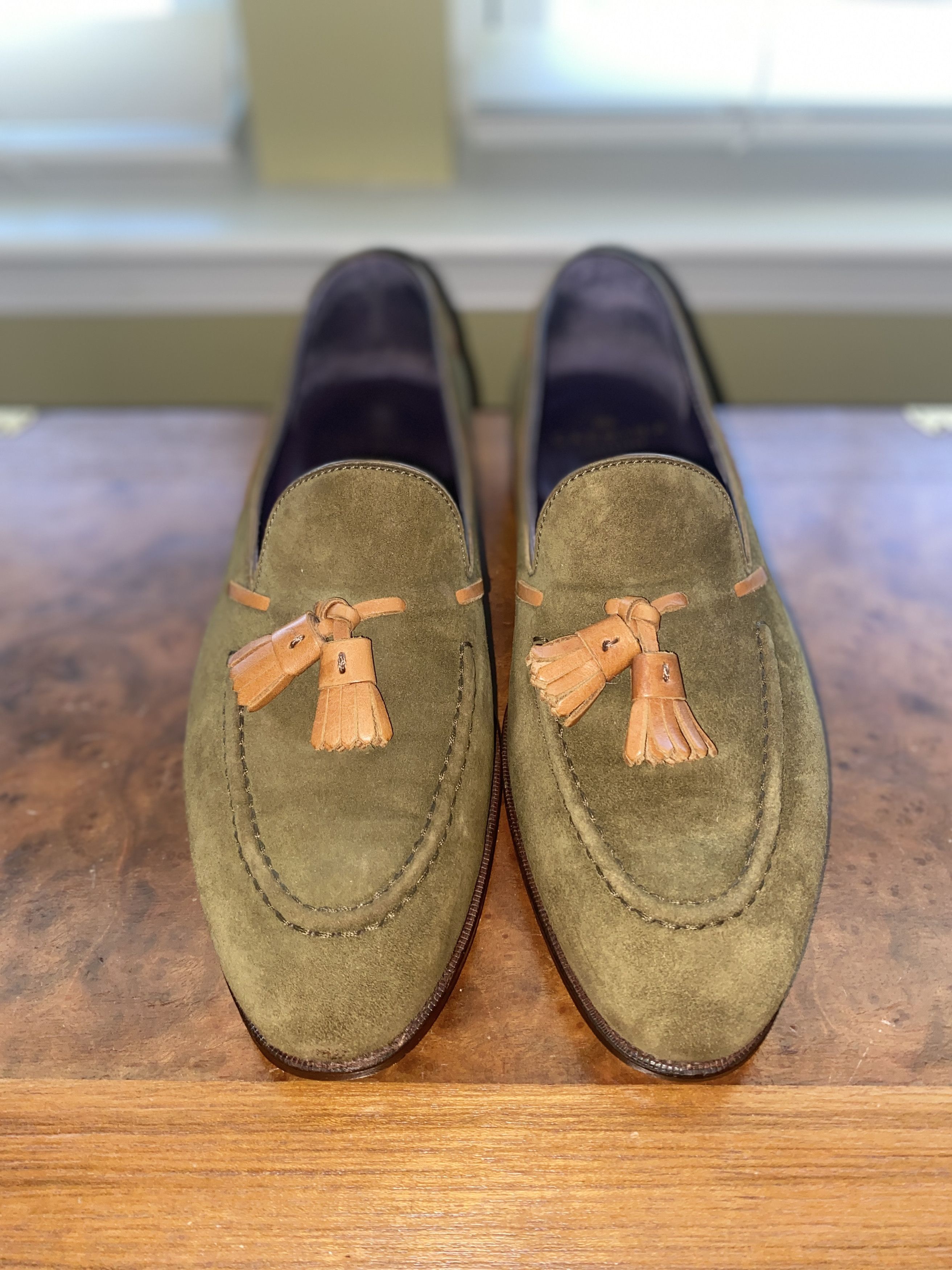 Carmina TASSEL LOAFERS Size US 8 / EU 41 - 3 Thumbnail