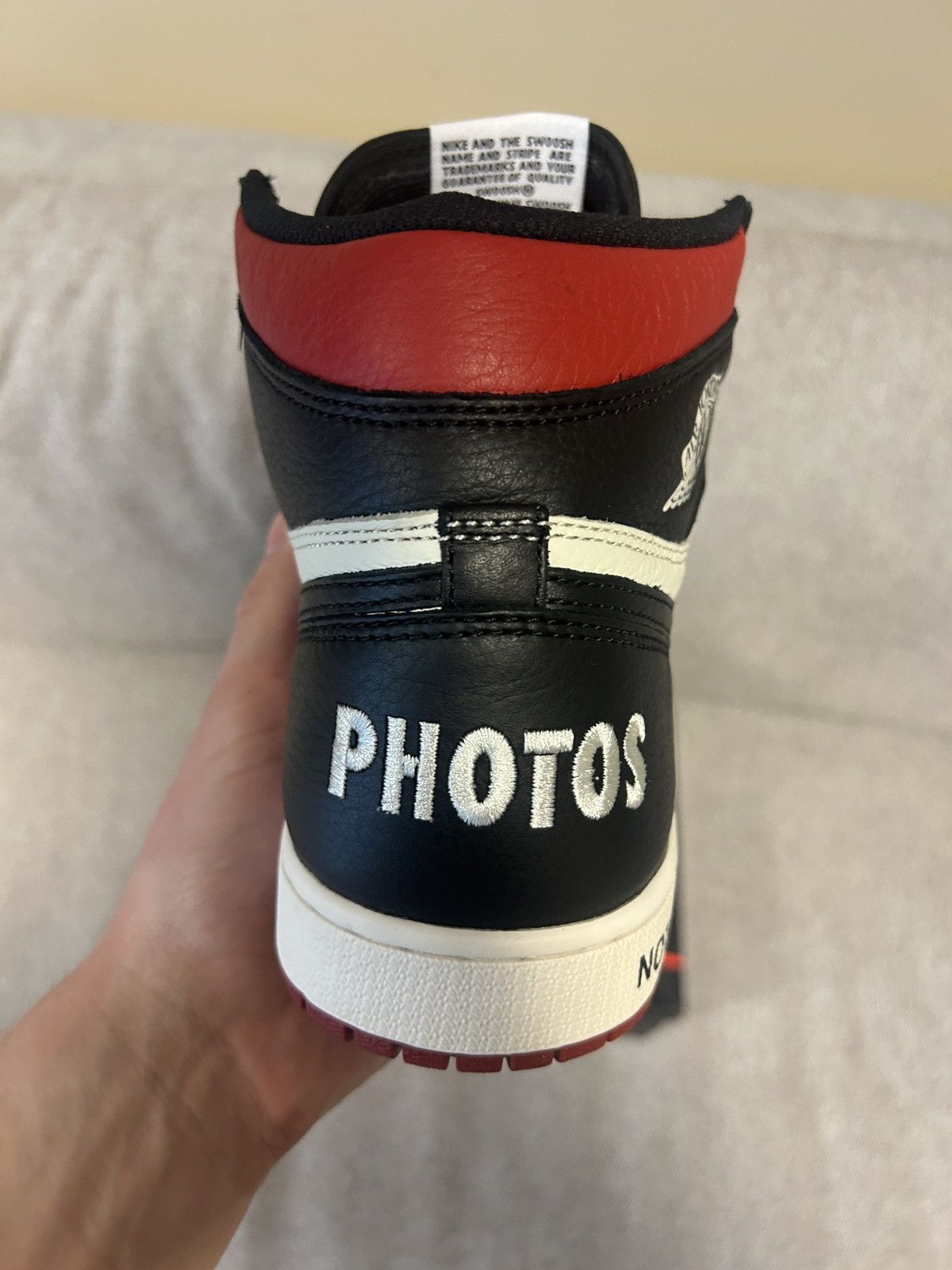 Jordan Brand × Nike Jordan 1 High Not for Resale Size US 10.5 / EU 43-44 - 7 Thumbnail