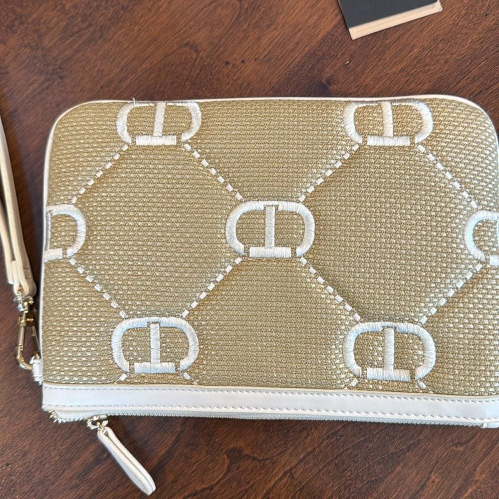 Designer Twinset Milano rafia clutch Size ONE SIZE - 8 Thumbnail