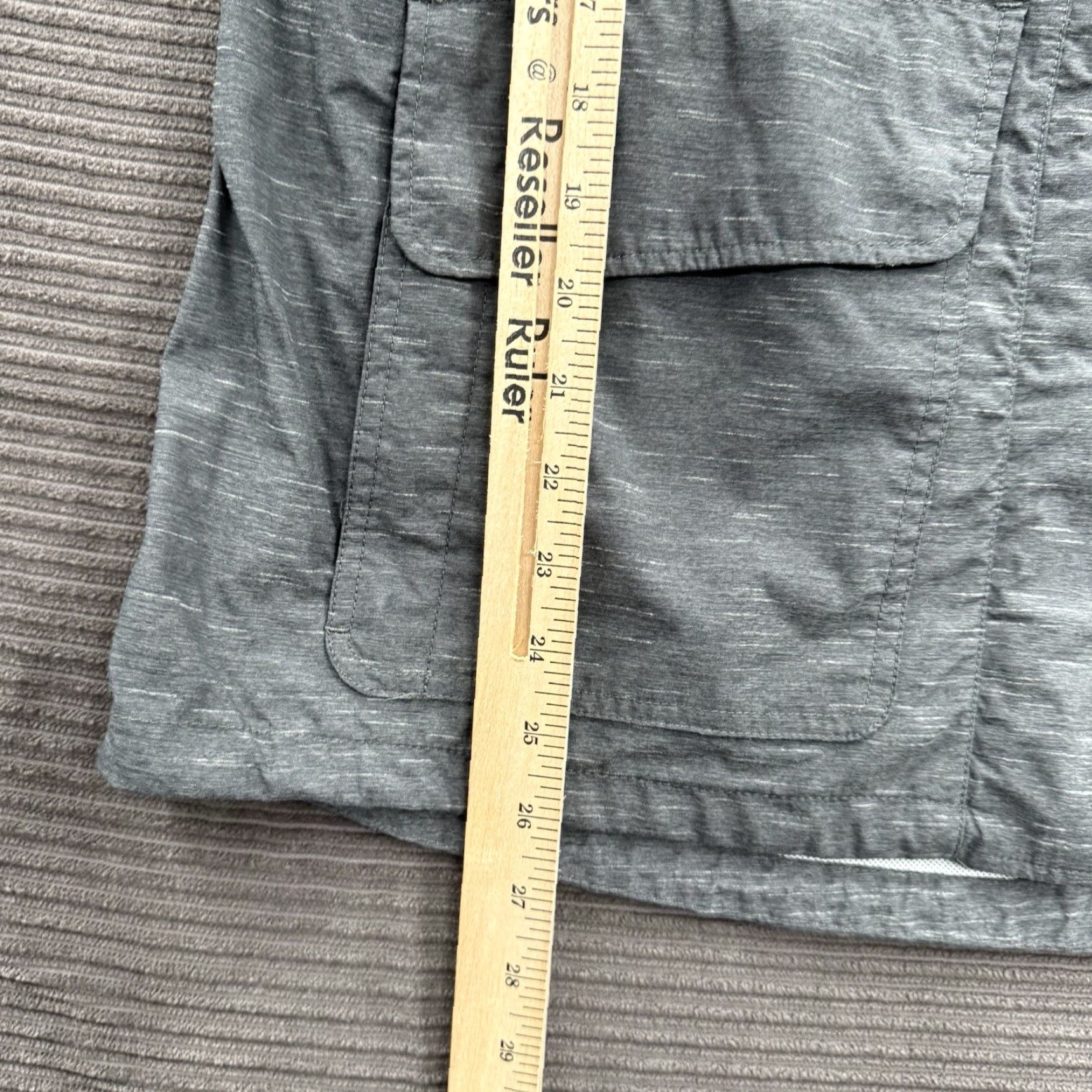Prana prAna Jacket Women Medium Gray Nylon Lightweight Full Zip Hooded Hiking Sportswear Outdoor Flow Logo Zipper Mens Womens Girls Boys Floral 0 Size M / US 6-8 / IT 42-44 - 7 Thumbnail