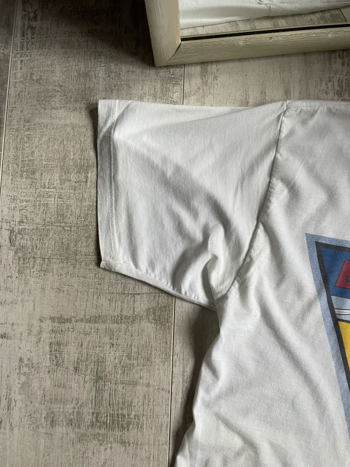 Cartoon Network × Vintage VTG Flinstones 1992 T-Shirt Bedrock Beach Hanna-Barbera RARE Size US L / EU 52-54 / 3 - 7 Thumbnail