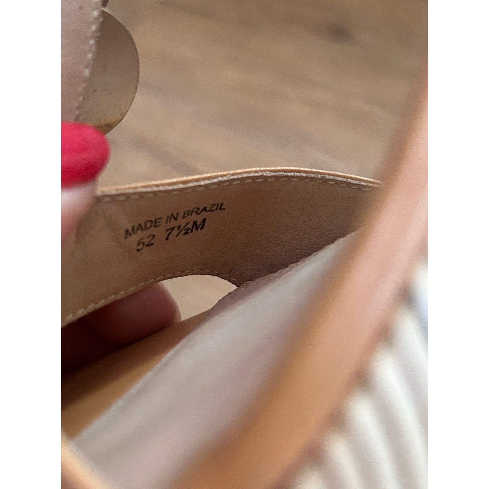 Diane von Furstenberg Preloved-Diane Von Furstenberg- platform wood wedges-7.5 Size US 7.5 / IT 37.5 - 3 Thumbnail