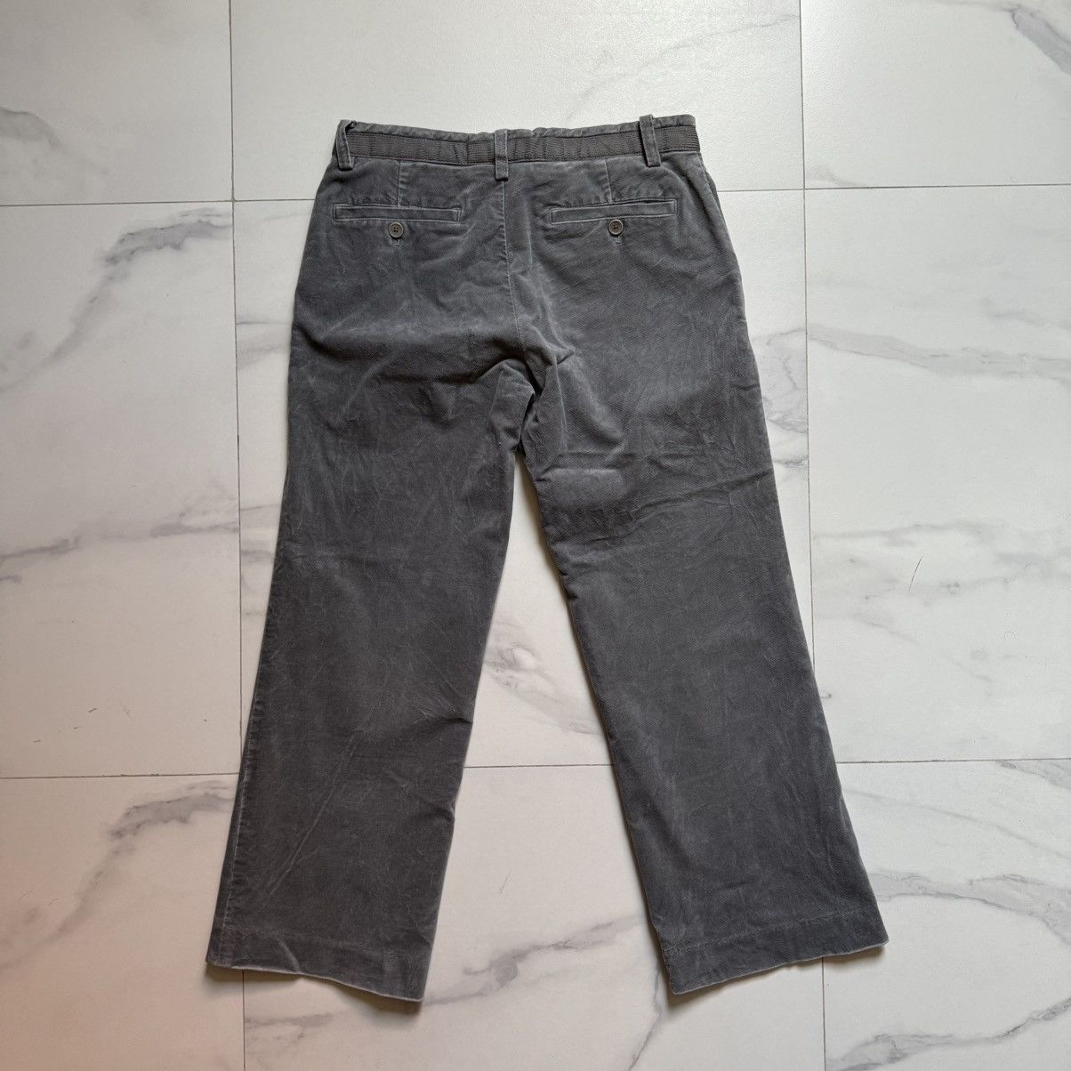 Armani Exchange Armani Exchange Silver Velvety Pants Size US 29 - 3 Thumbnail