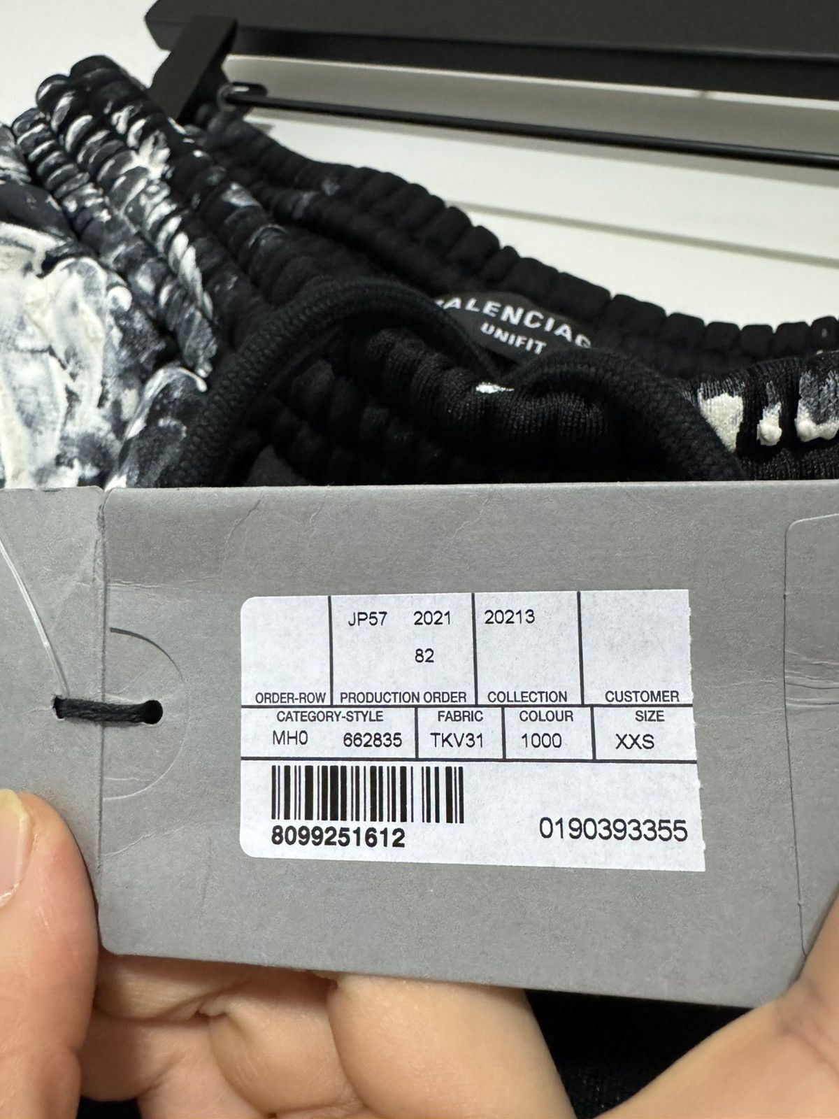 Balenciaga Paint splatter jogger pants Size US 28 / EU 44 - 8 Thumbnail