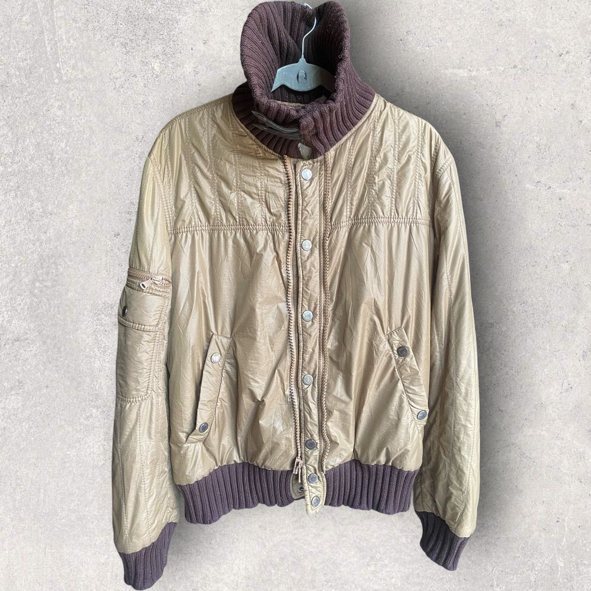 Dolce & Gabbana AW04 2 in 1 Modular High Neck Down Vest Jacket Size US M / EU 48-50 / 2 - 5 Thumbnail