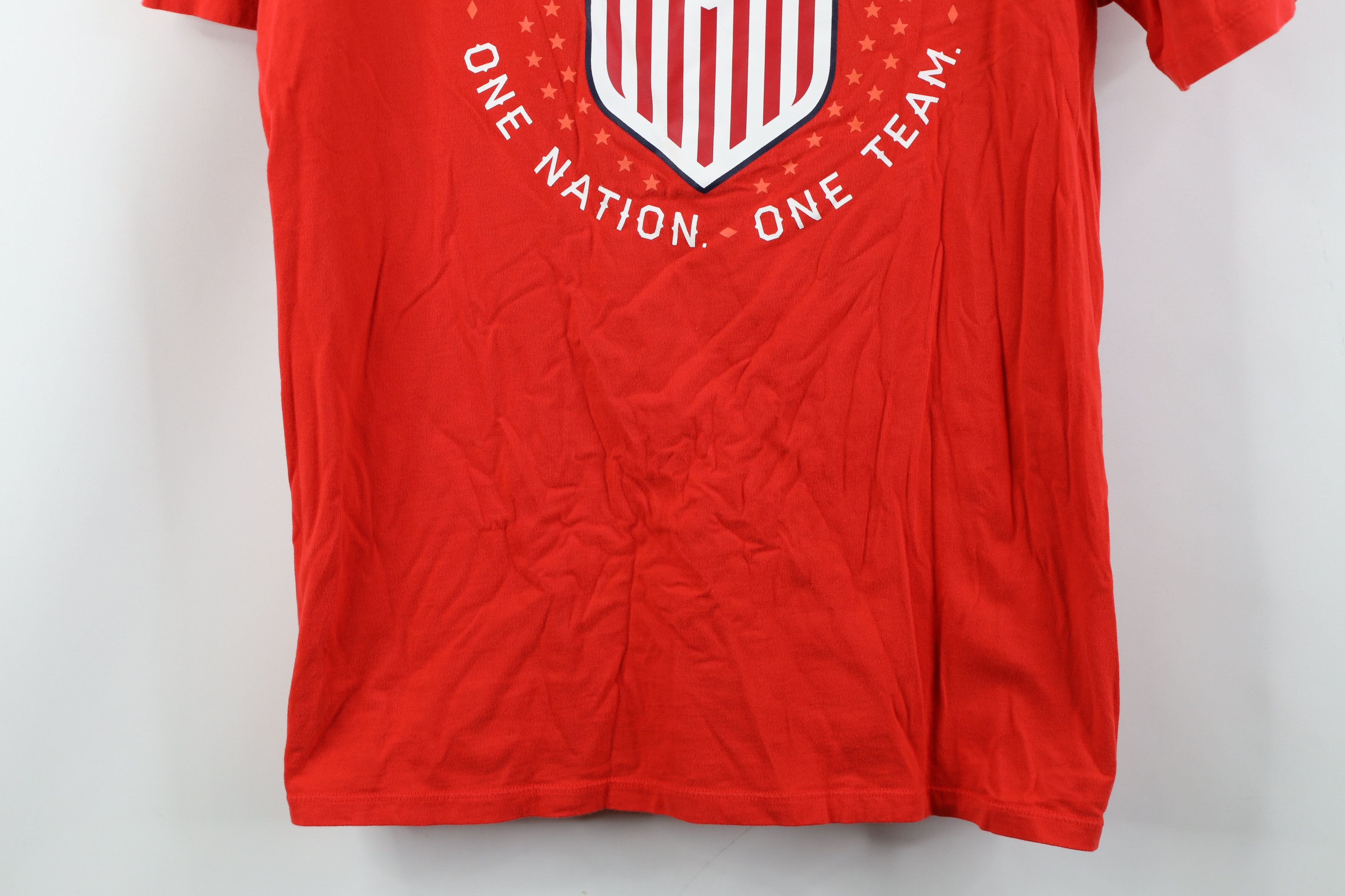 Nike Nike Athletic Cut USA Soccer World Cup Short Sleeve T-Shirt Size US L / EU 52-54 / 3 - 3 Thumbnail