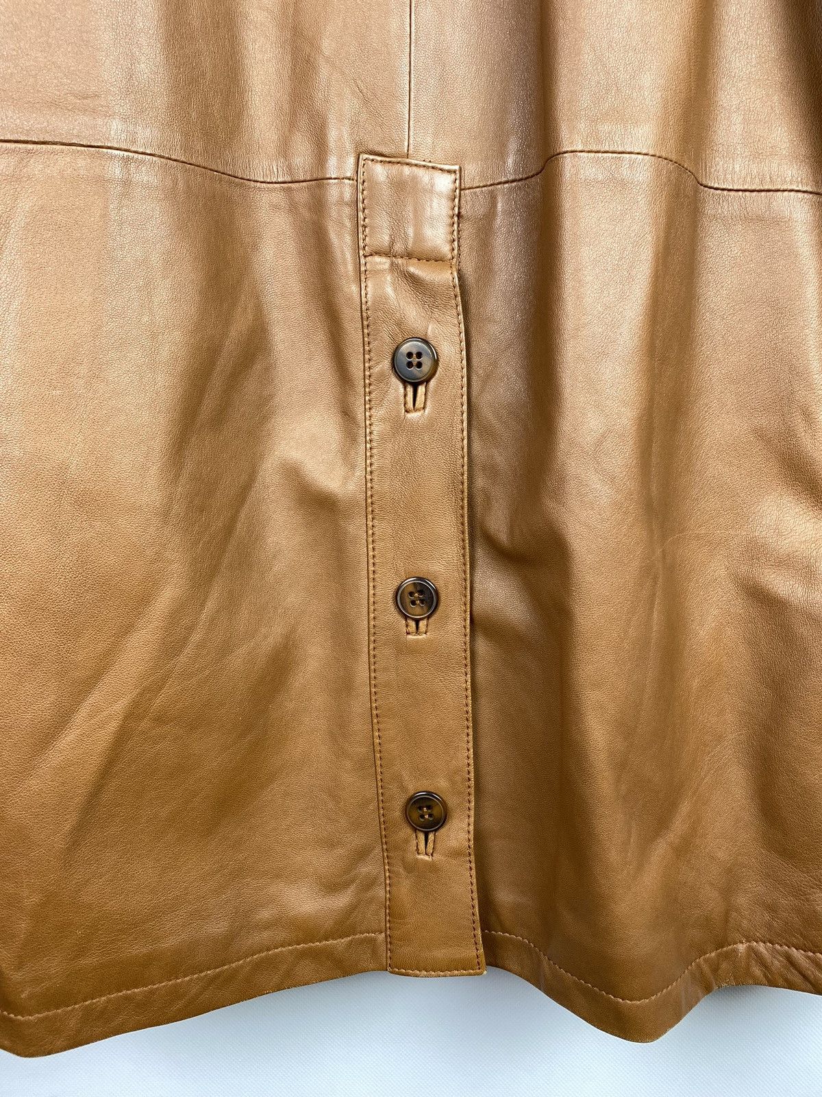 Mandelli Enrico Mandelli vintage real leather men’s coat jacket Size US L / EU 52-54 / 3 - 20 Thumbnail