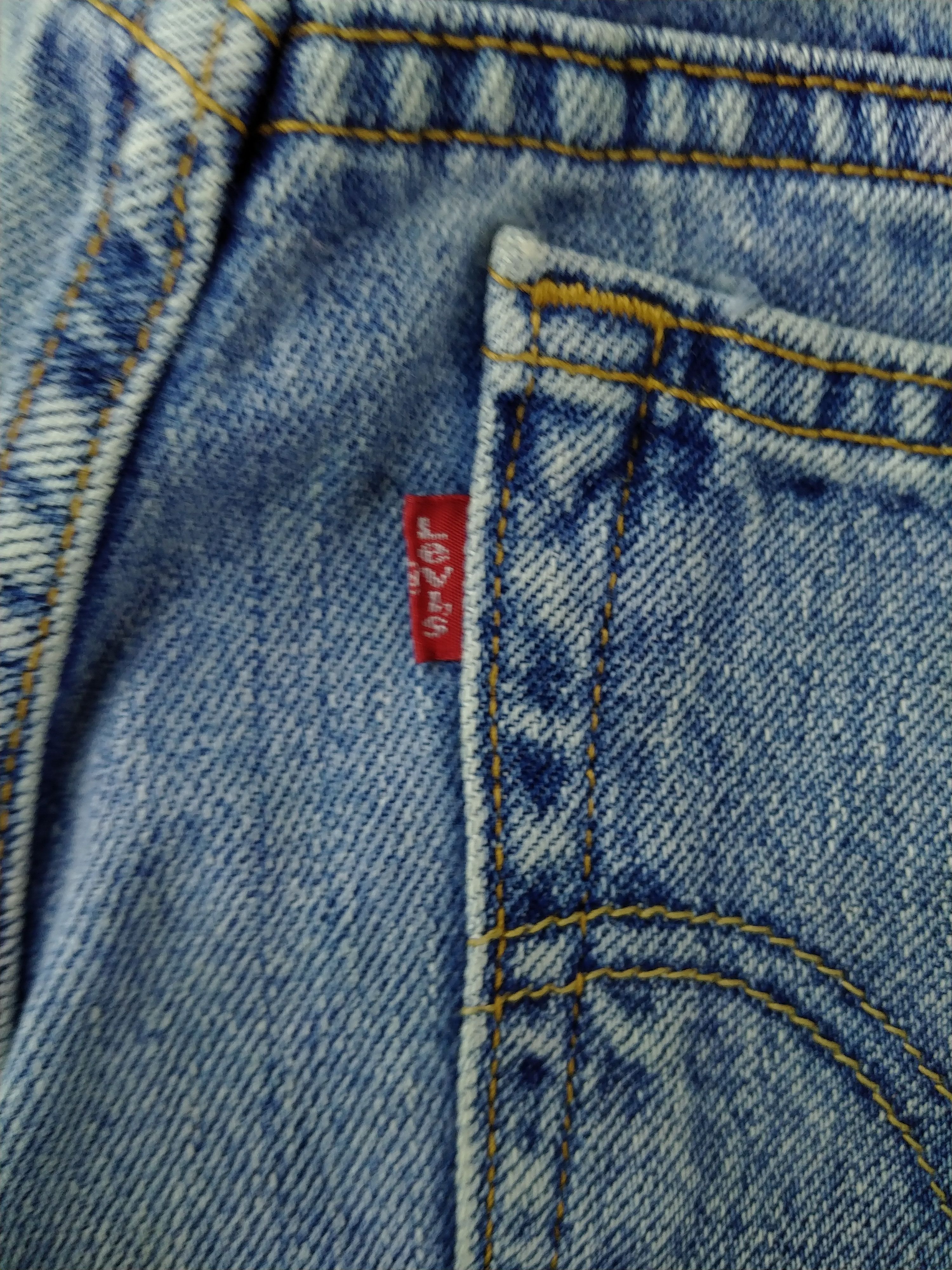 Levi's Vintage Levi's 550 Classic Relaxed Tapered Denim -JN080 Size US 32 / EU 48 - 14 Thumbnail