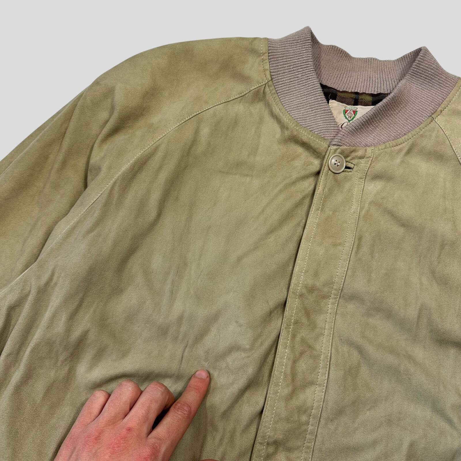 Gucci Gucci 1970’s Suede Leather Flannel Lined Flight Jacket - L Size US L / EU 52-54 / 3 - 7 Thumbnail