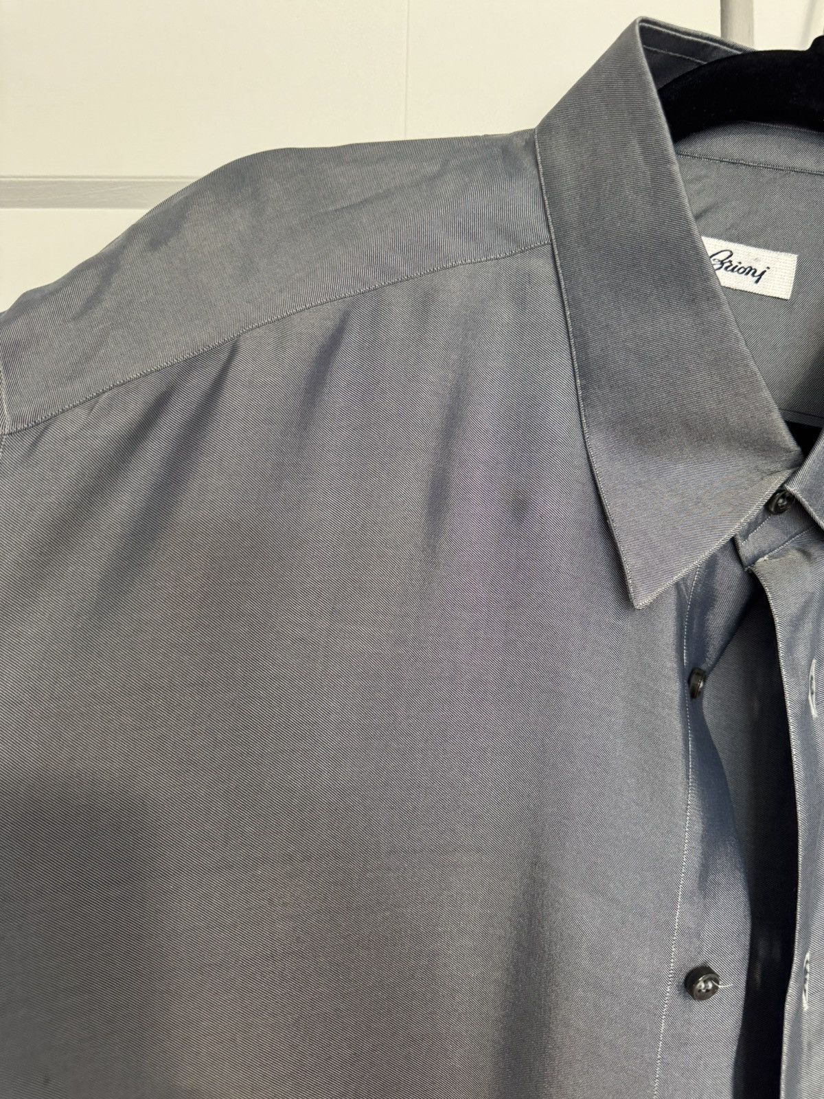 Brioni Brioni Men’s Shirt XXL Size US XXL / EU 58 / 5 - 4 Thumbnail