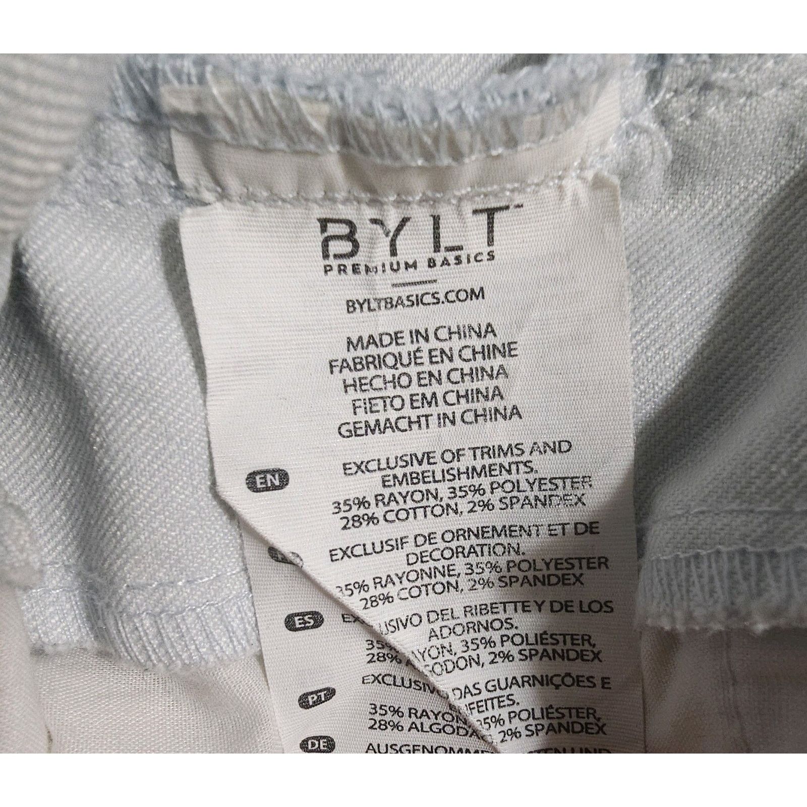 Other Bylt Premium Basic Everyday Pant 2.0 green Men's size 31 Size US 31 - 6 Thumbnail