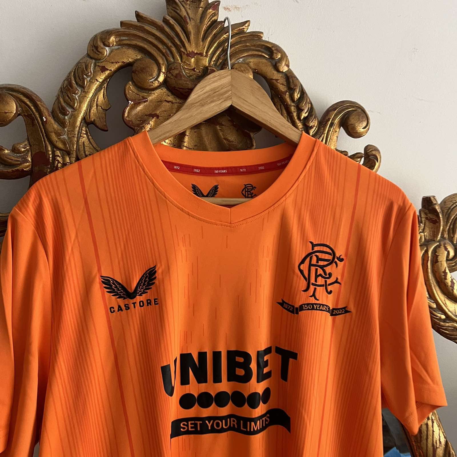 Castore Castore Rangers 2022/23 Football Jersey Shirt Sz XL Size US XL / EU 56 / 4 - 5 Thumbnail