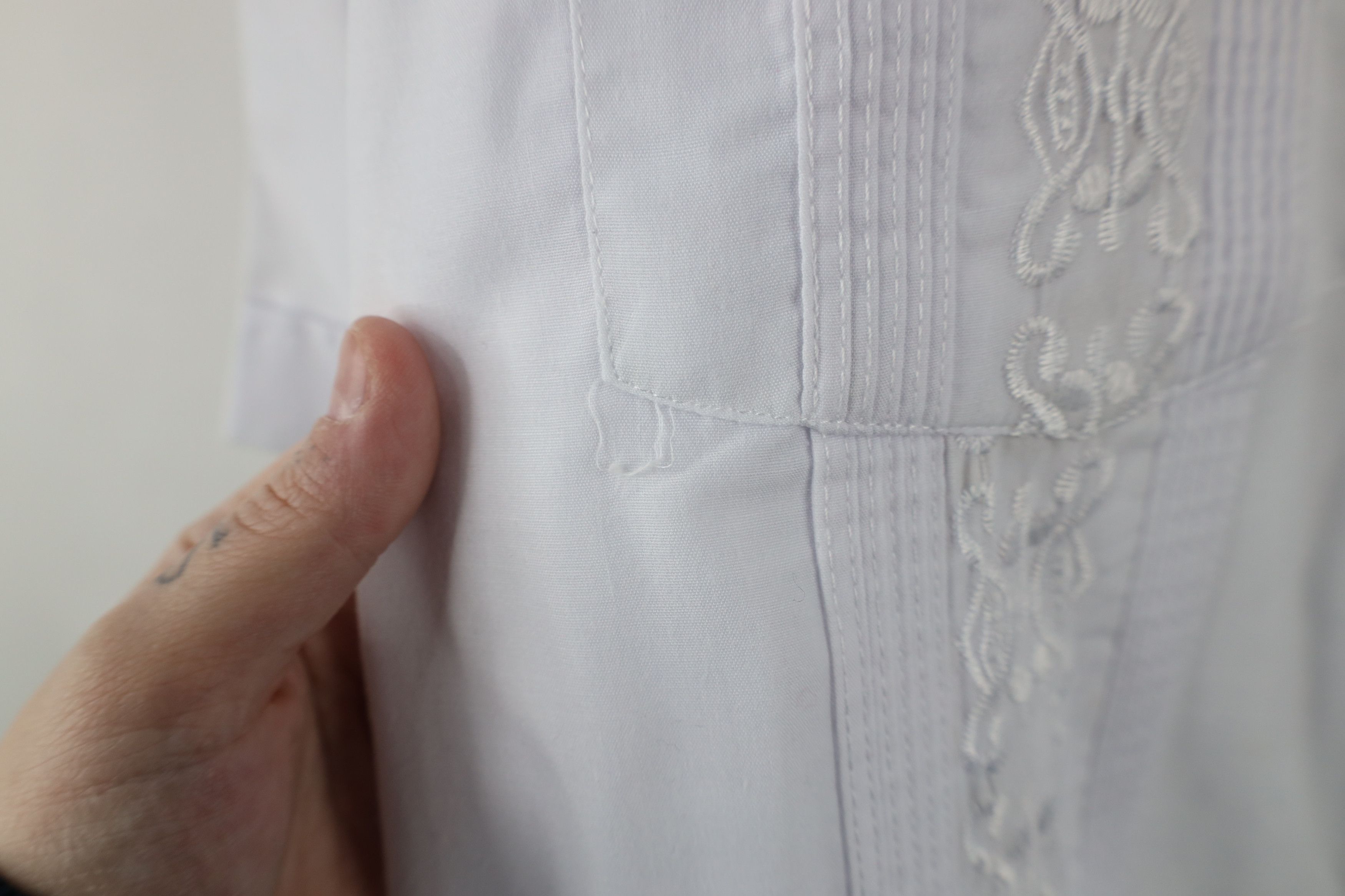 Vintage Vintage 90s Streetwear Rockabilly Embroidered Button Shirt Size US XXL / EU 58 / 5 - 5 Thumbnail