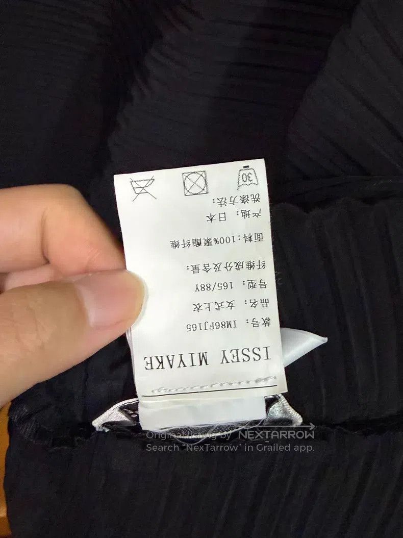 Issey Miyake Issey Miyake Black Long-Sleeve Top Size M / US 6-8 / IT 42-44 - 5 Thumbnail