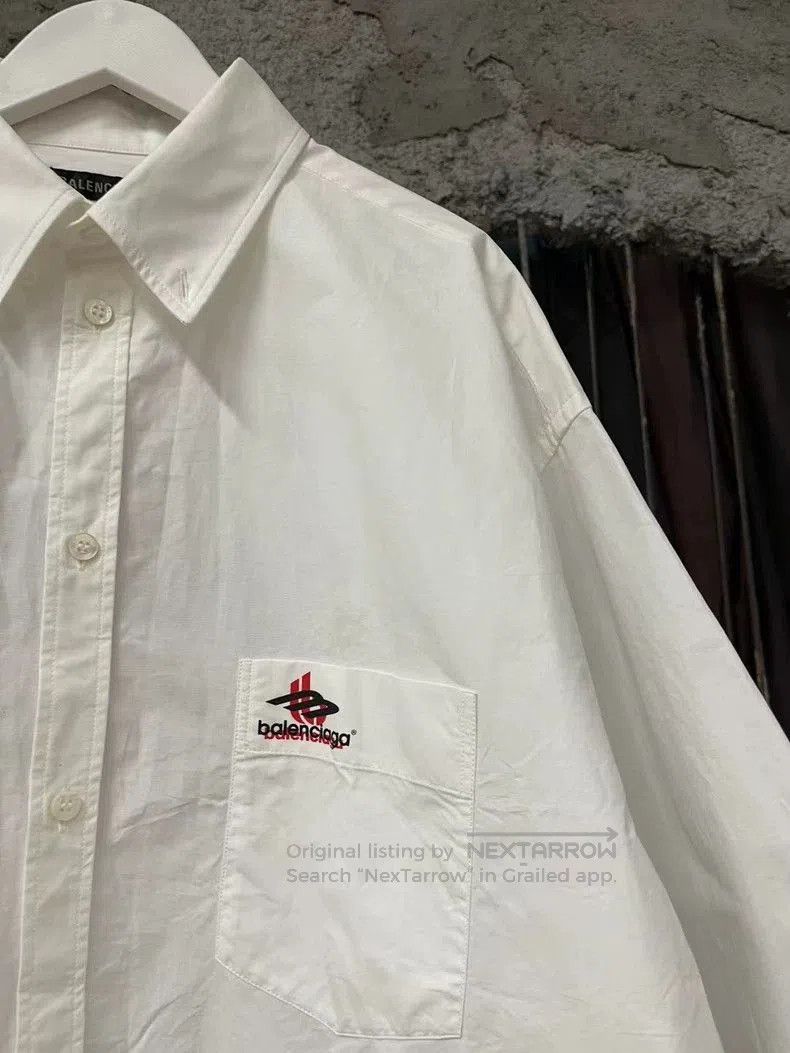 Balenciaga Balenciaga Black Red 3B Print Shirt. Size US S / EU 44-46 / 1 - 6 Thumbnail