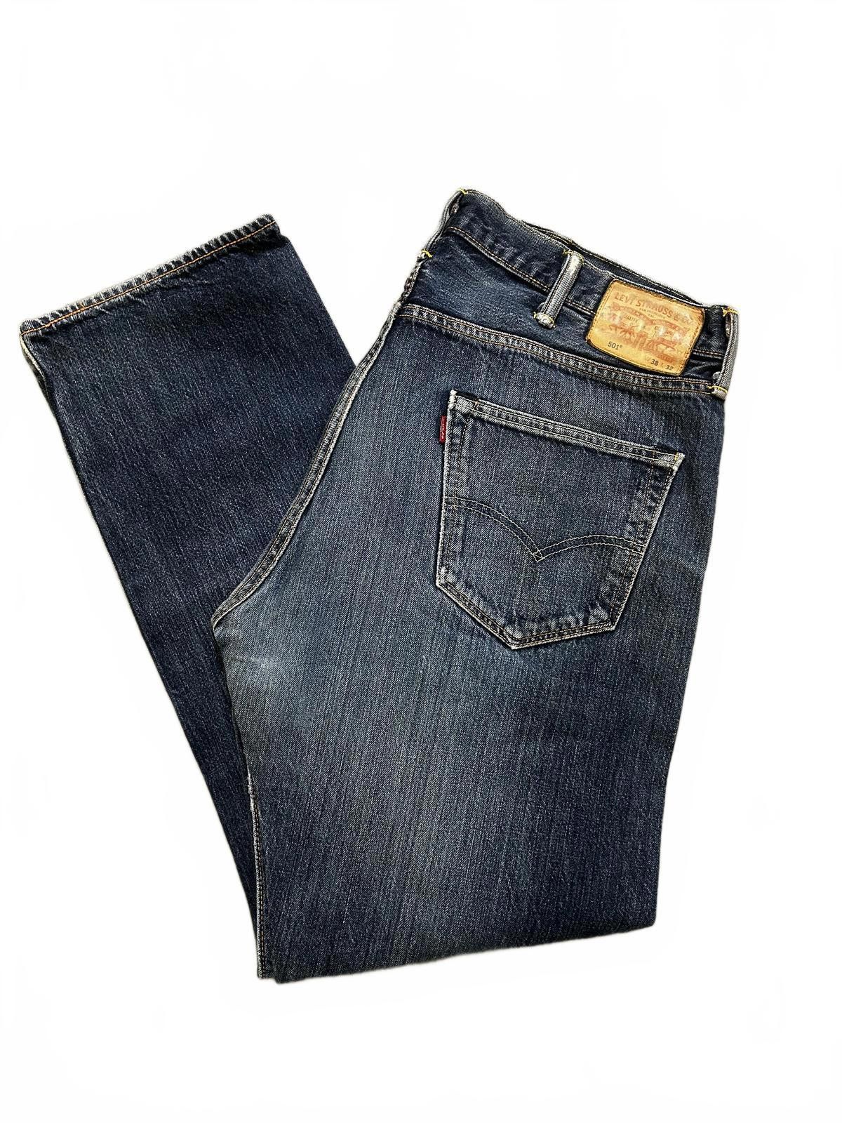 Levi's Levi's 501 Jeans - Classic Fit - Dark Wash Size US 28 / EU 44 - 2 Thumbnail