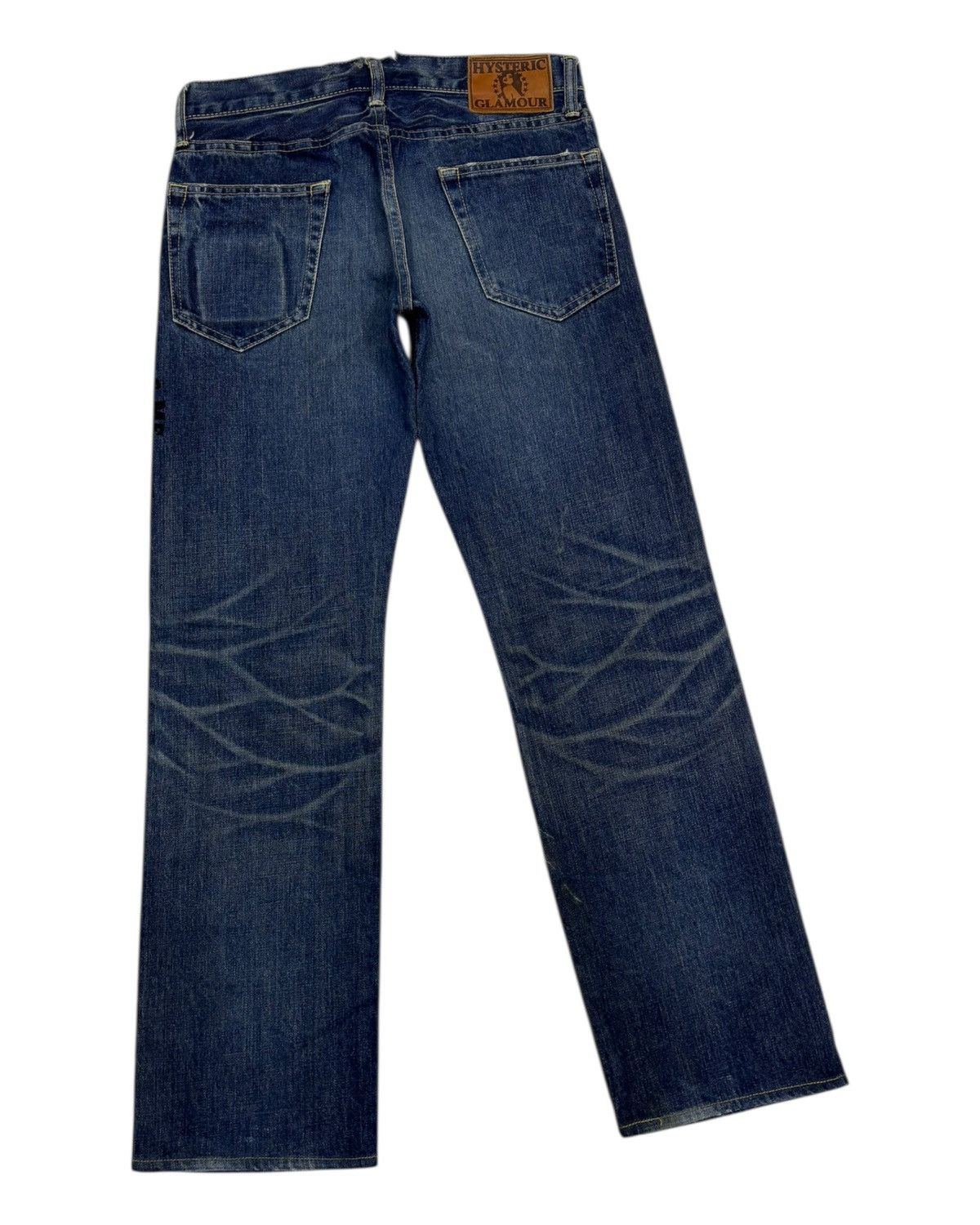 Hysteric Glamour × Japanese Brand × Undercover Hysteric Glamour Rock N Roll Is Killing Me Studded Jeans Size US 29 - 8 Thumbnail
