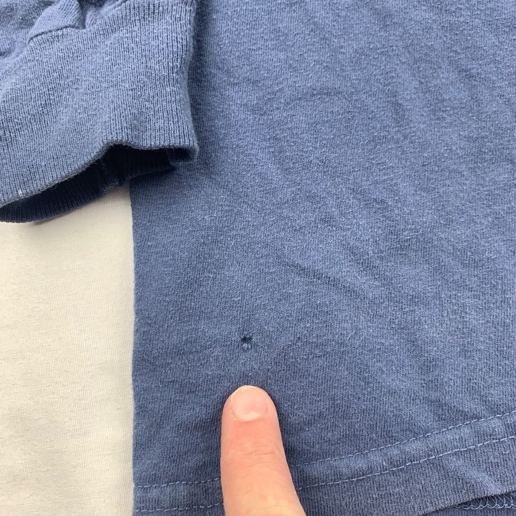 Vintage VINTAGE Deep Blue Dive Threads Long Sleeve Shirt Mens M Blue Ocean Shark 90s Theme Size US M / EU 48-50 / 2 - 6 Thumbnail