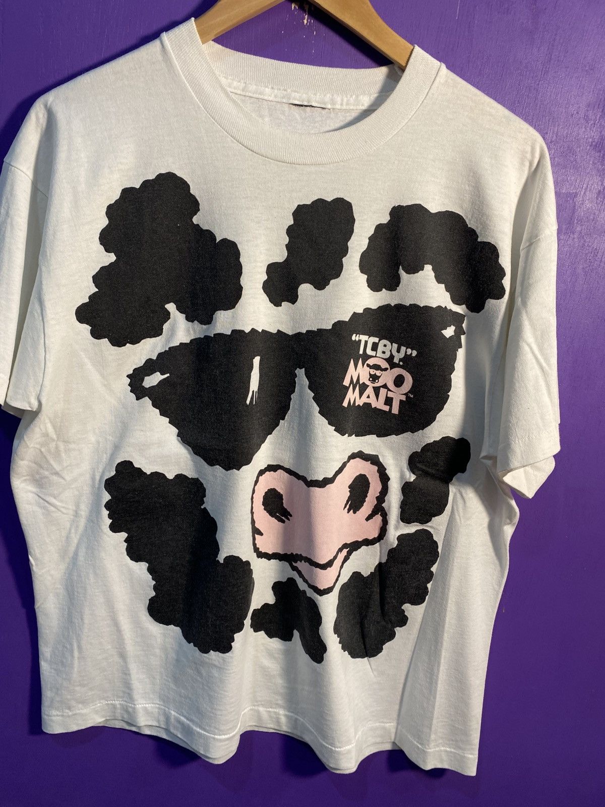 Other Vintage 90s Moo malt food promo t-shirt Size US L / EU 52-54 / 3 - 3 Thumbnail