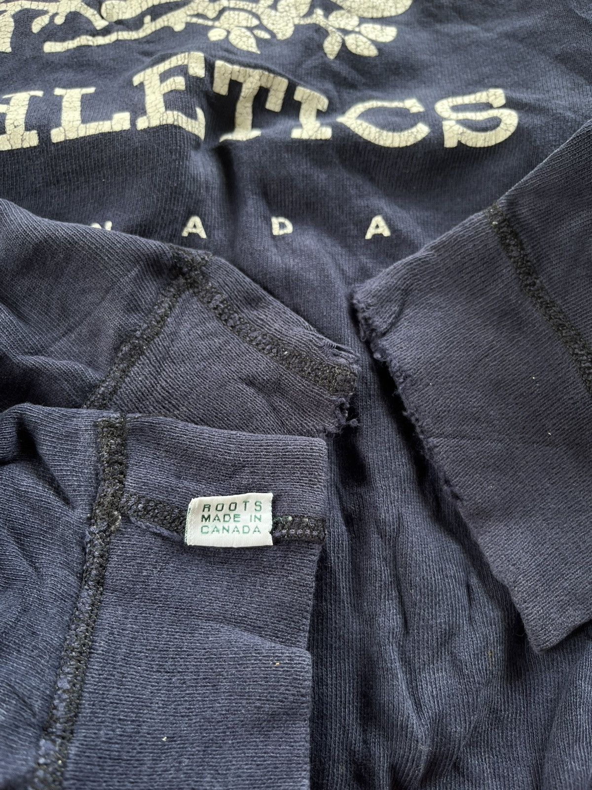 Roots × Vintage ⚡️VINTAGE ROOTS CANADA ATHLETIC SWEETSHIRTS 90s Size US S / EU 44-46 / 1 - 4 Thumbnail
