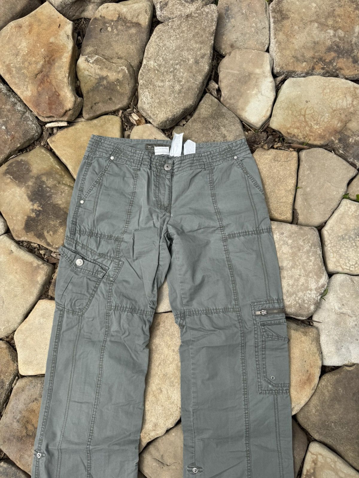 Vintage Vintage Cargo Bondage Y2k Baggy Pants Size 27" / US 4 / IT 40 - 3 Thumbnail