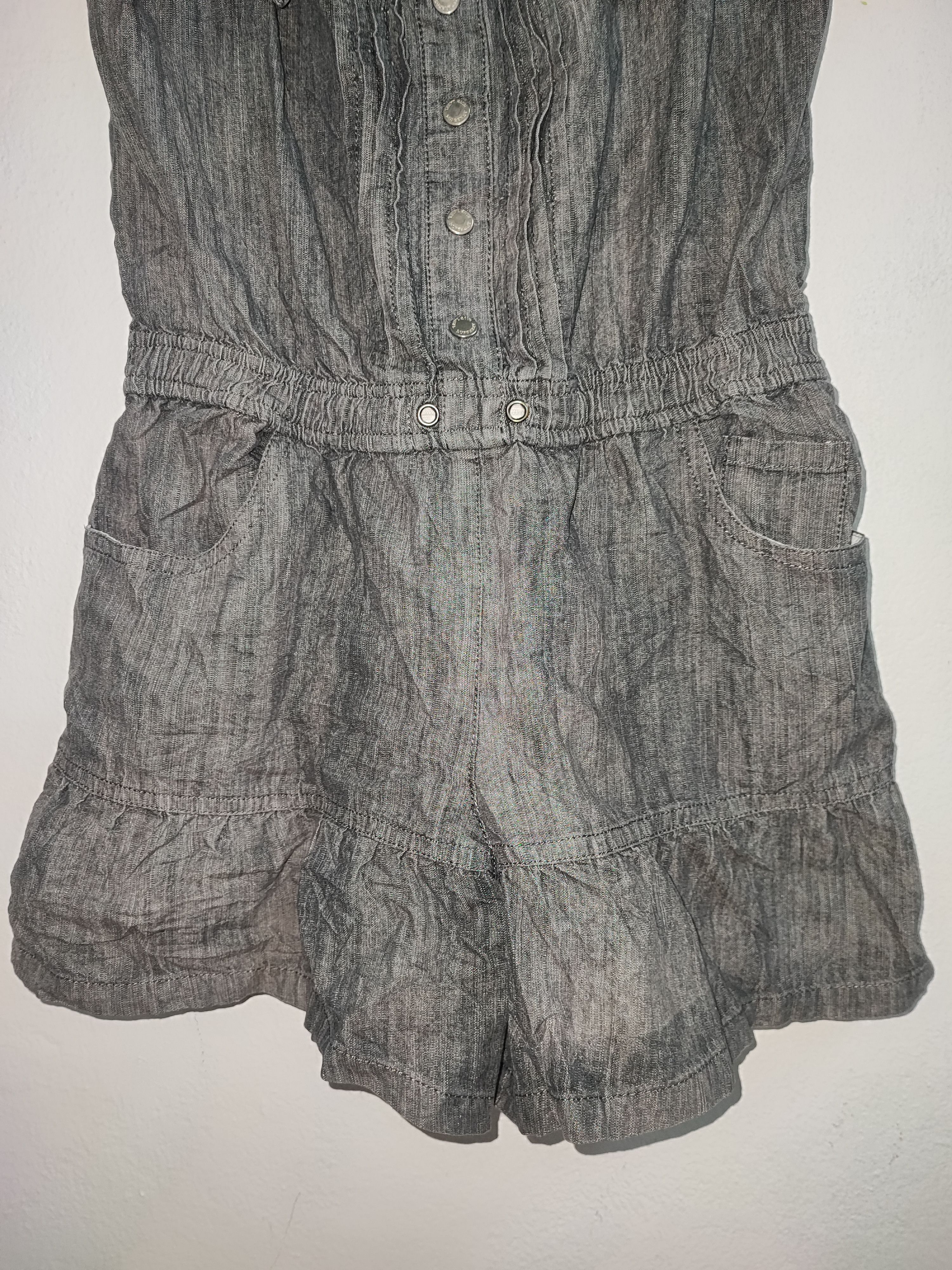 Burberry × Vintage Burberry Overall Jumpsuit Rompers Size 28" / US 6 / IT 42 - 4 Thumbnail