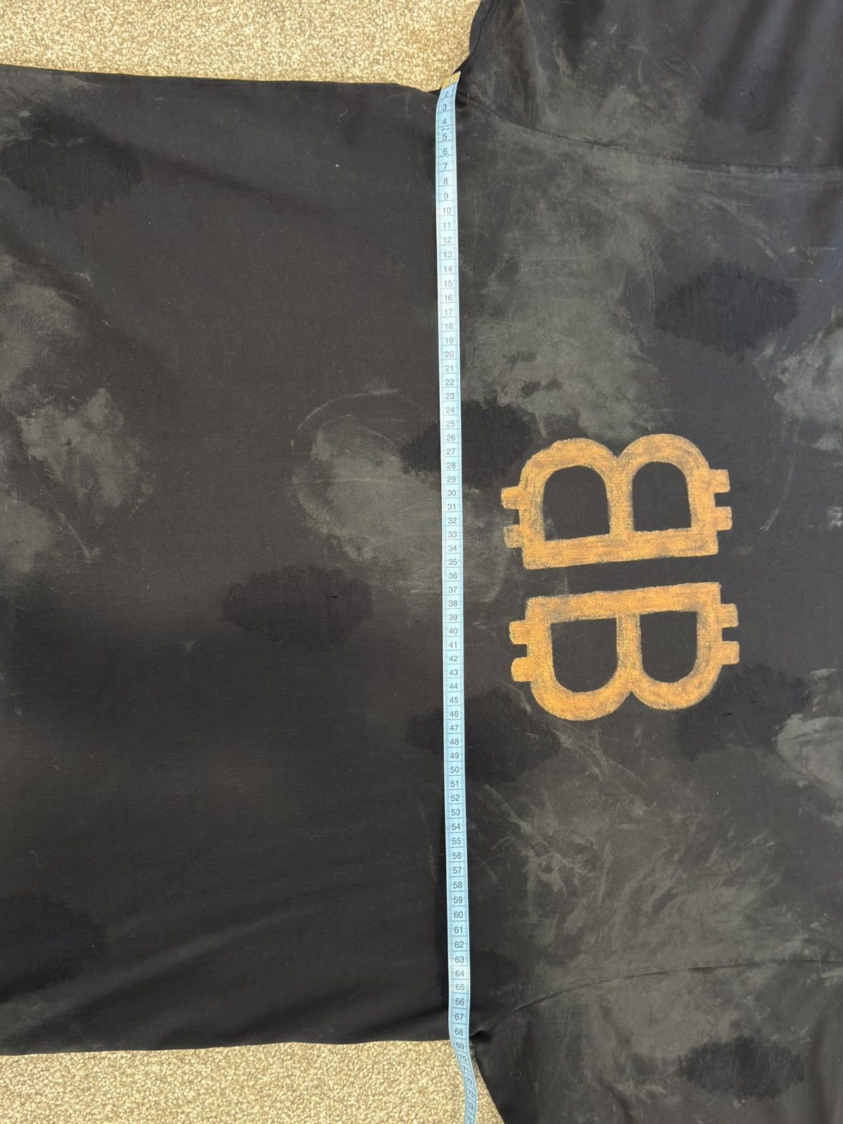 Balenciaga BALENCIAGA CRYPTO BB T-SHIRT Size US L / EU 52-54 / 3 - 7 Thumbnail