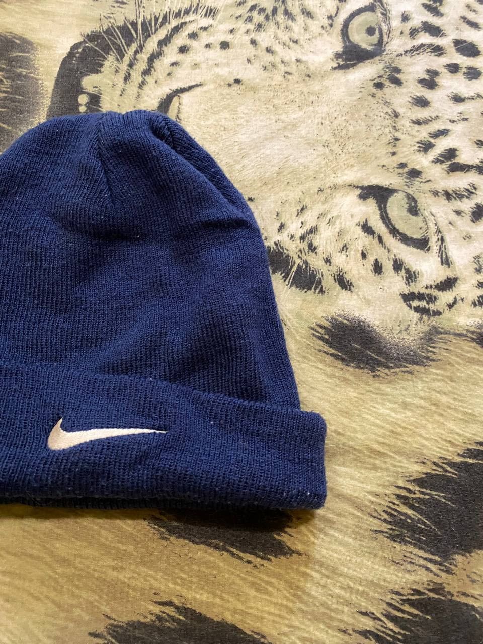 Nike Hats Vintage Nike blue big logo Y2K Streetwear Size ONE SIZE - 7 Thumbnail